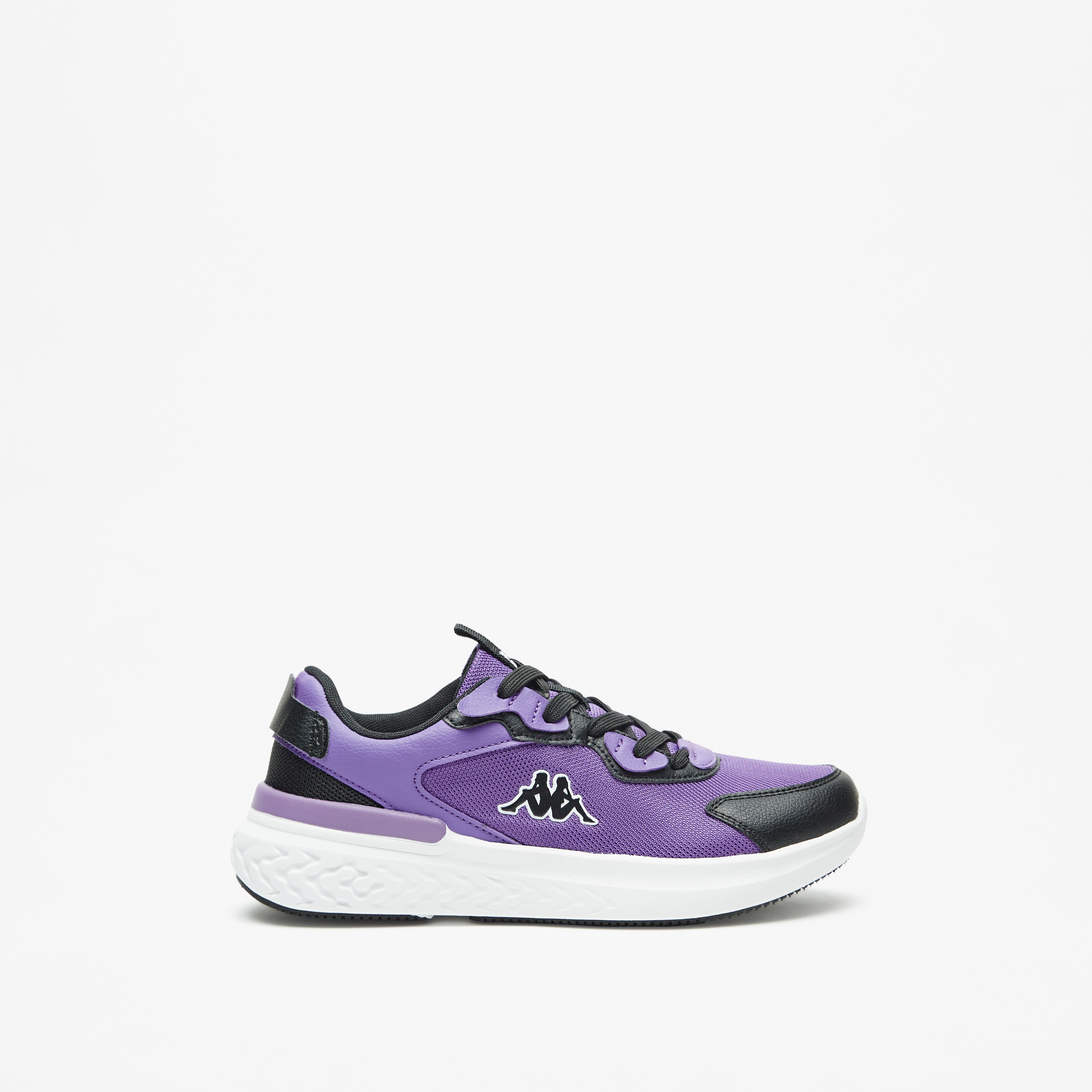 Kappa Women's Textured Lace-Up Walking Shoes-sports-women-shoes-image-3