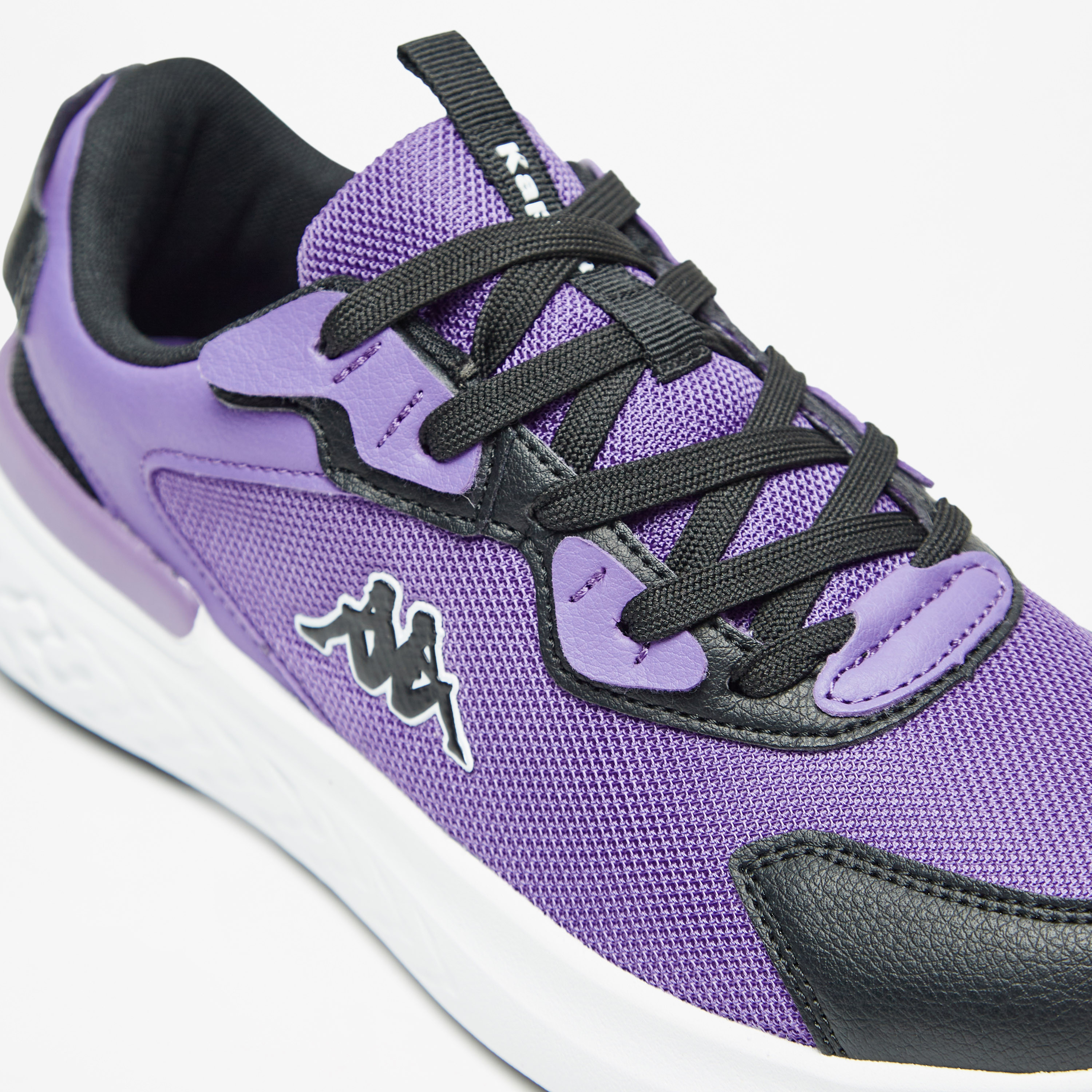 Kappa Women's Textured Lace-Up Walking Shoes-sports-women-shoes-image-5