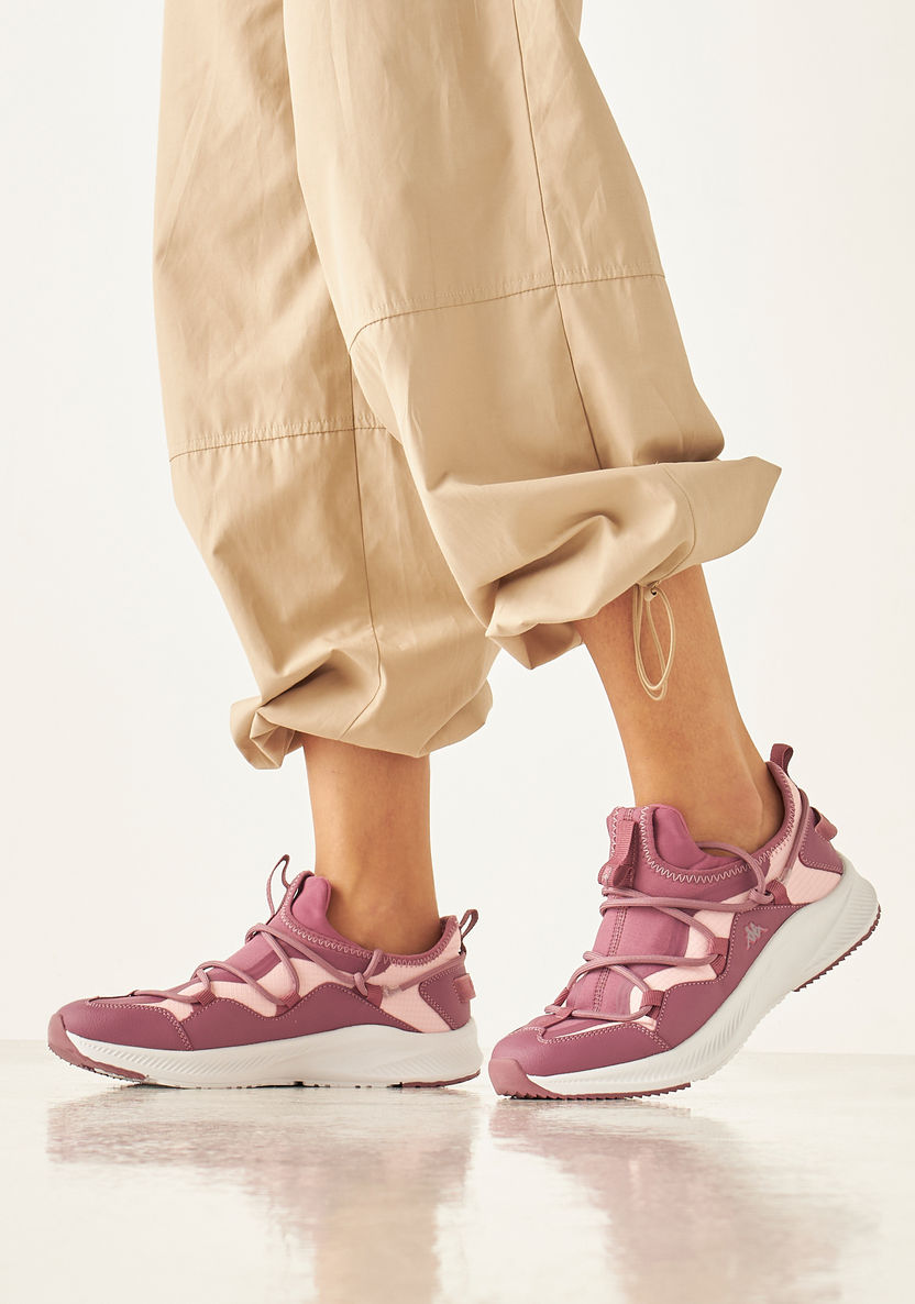 Kappa Women's Lace-Up Chunky Walking Shoes-Women%27s Sports Shoes-image-1