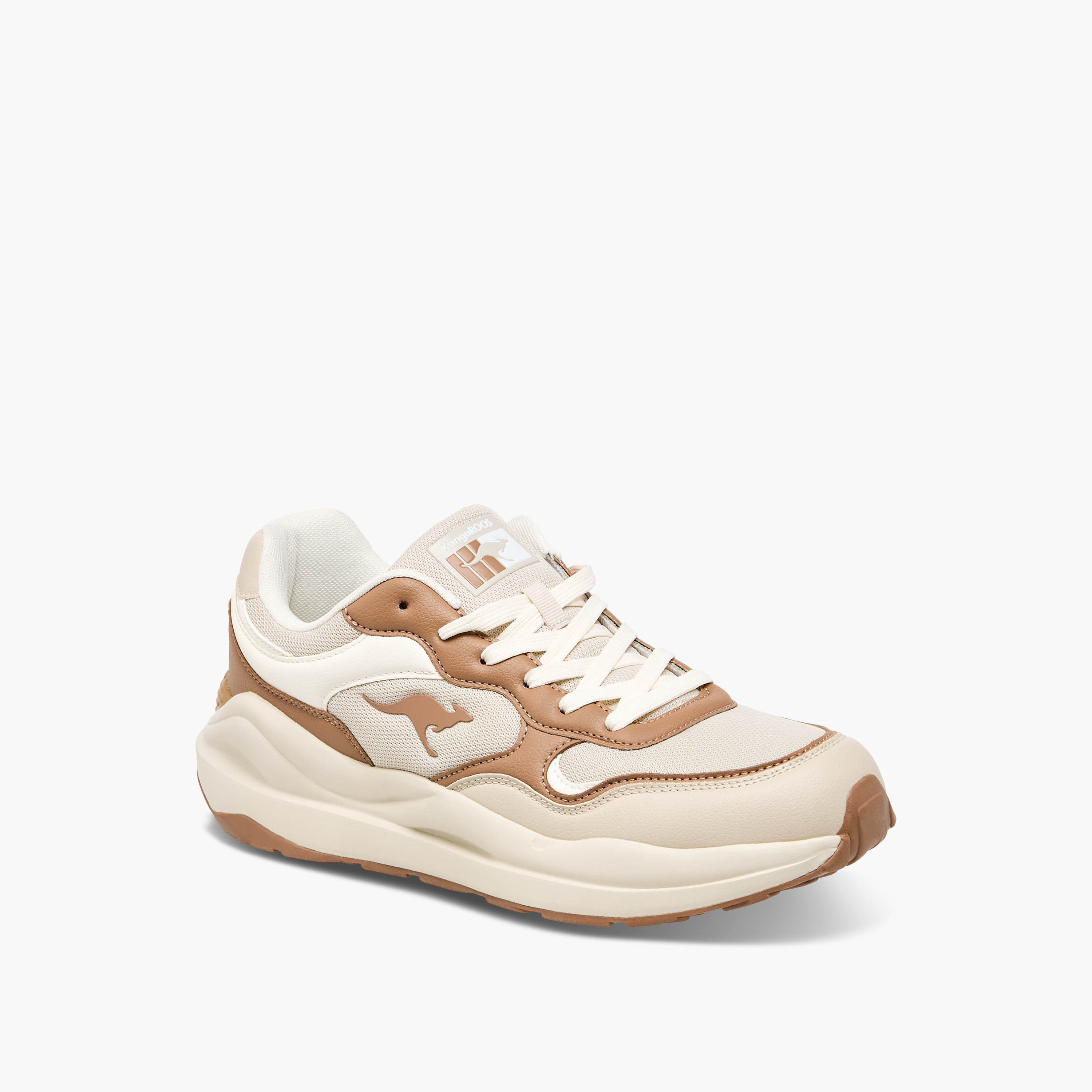 KangaROOS Men's Panelled Sports Shoes with Lace-Up Closure-sports-men-shoes-image-2