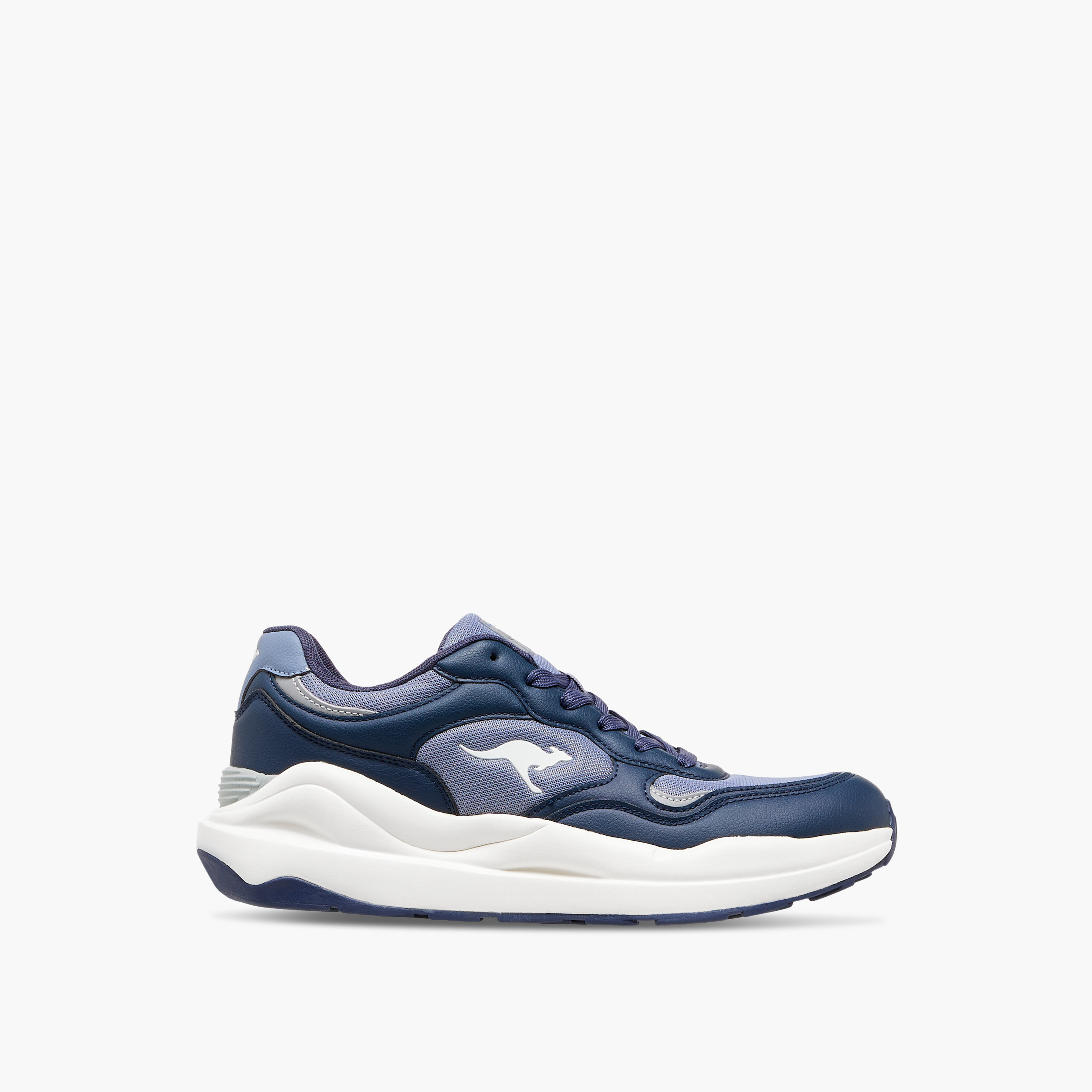 KangaROOS Men's Panelled Sports Shoes with Lace-Up Closure-sports-men-shoes-image-8