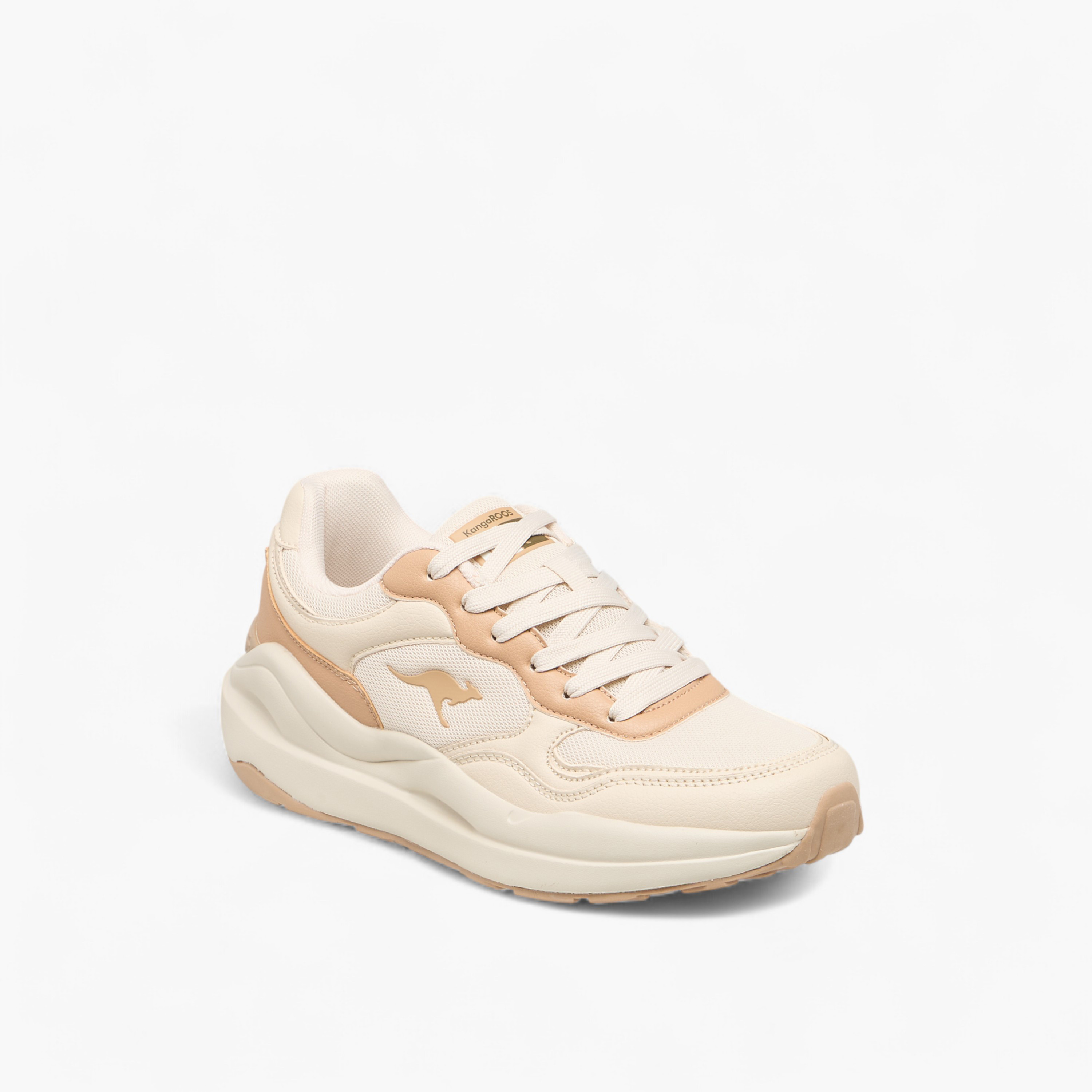 KangaROOS Women's Panelled Lace-Up Sports Shoes-women-shoes-sports-image-3
