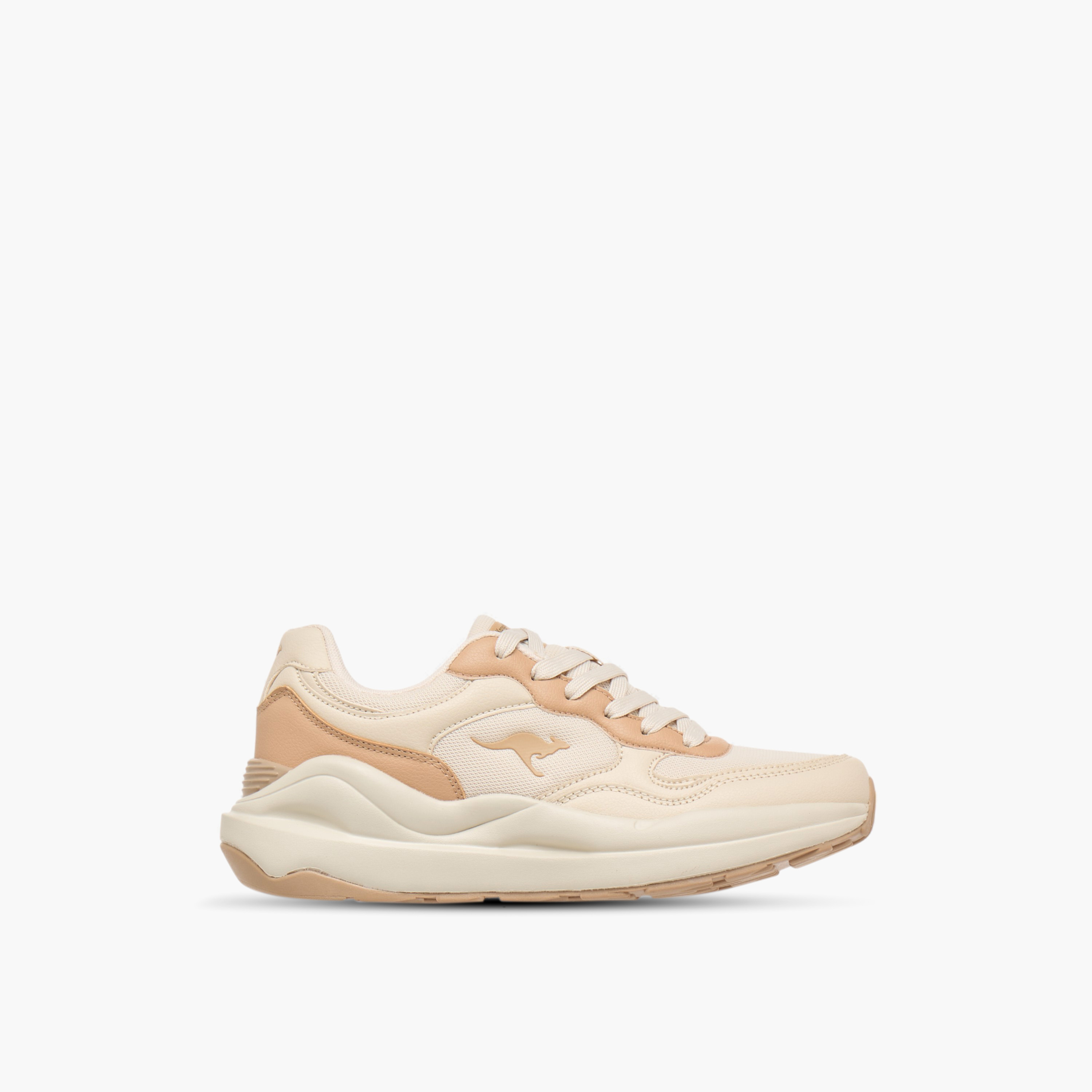 KangaROOS Women's Panelled Lace-Up Sports Shoes-women-shoes-sports-image-4