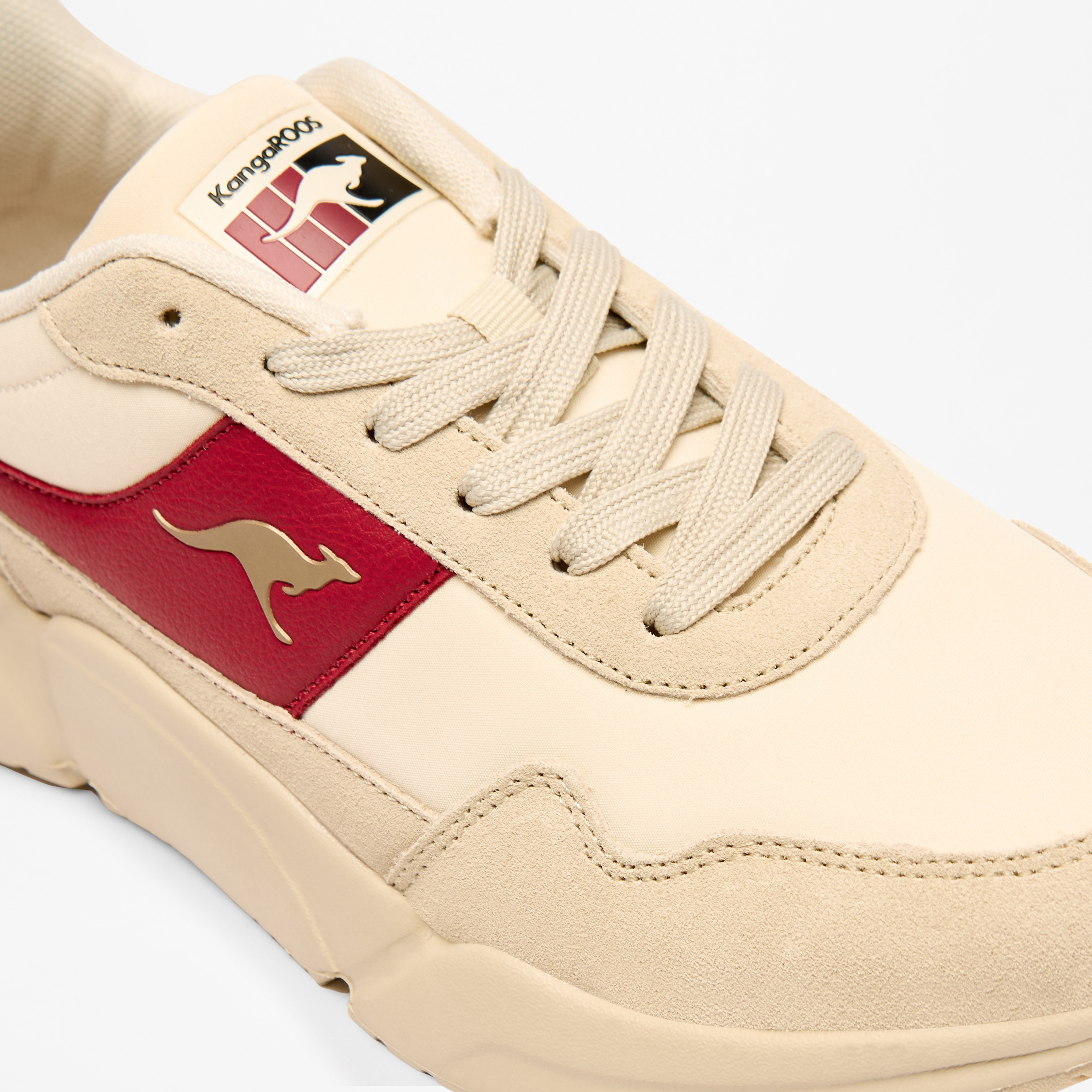KangaROOS Women's Panelled Lightweight Sports Shoes with Lace-Up Closure-sports-women-shoes-image-5