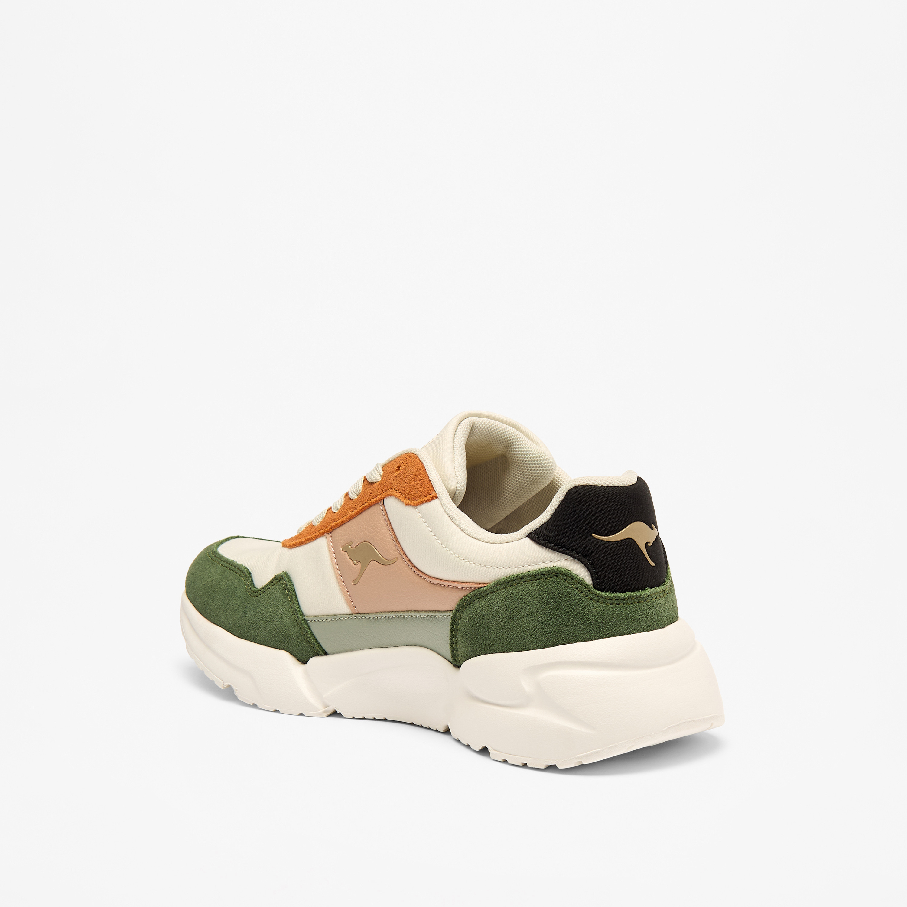 KangaROOS Women's Panelled Lightweight Sports Shoes with Lace-Up Closure-sports-women-shoes-image-7