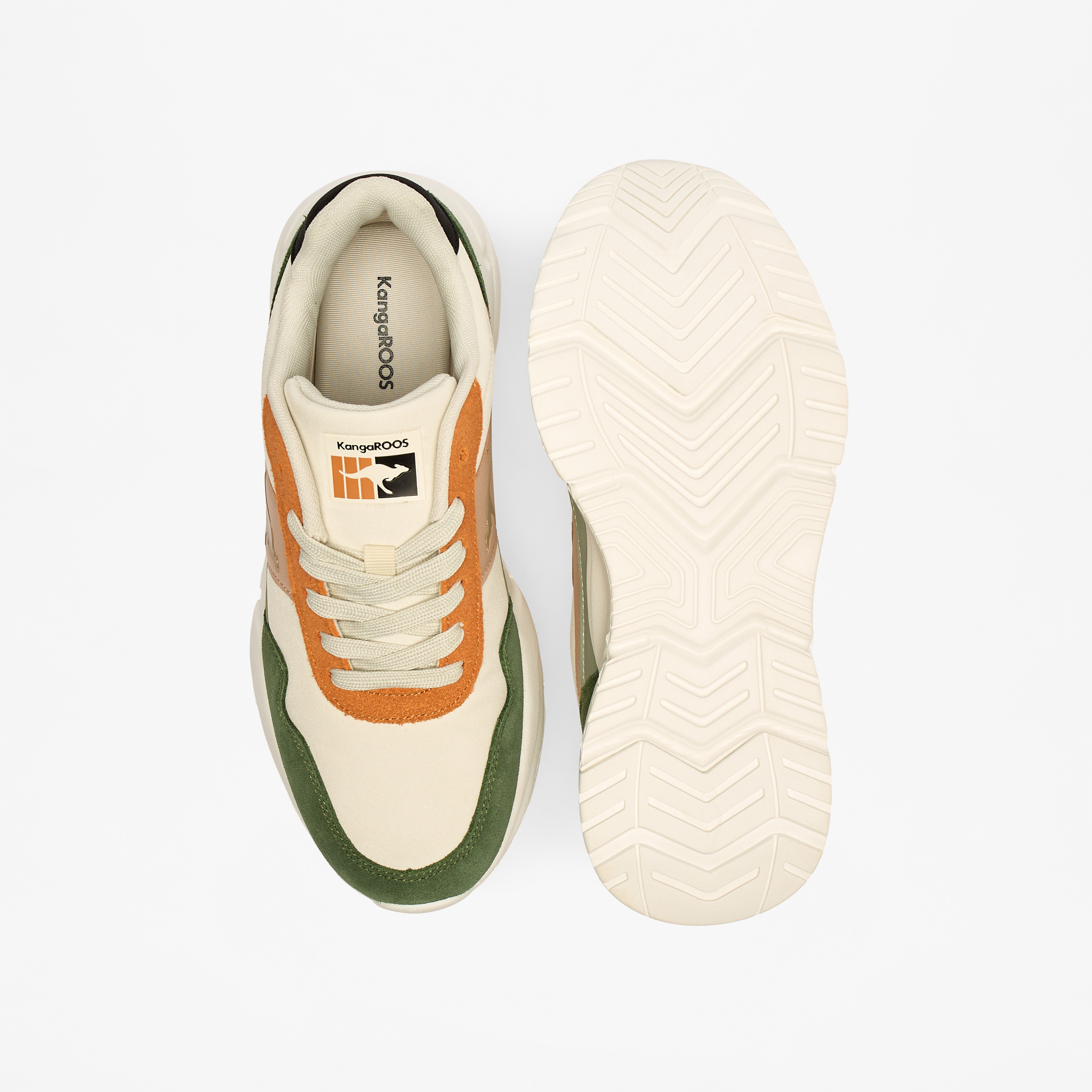 KangaROOS Women's Panelled Lightweight Sports Shoes with Lace-Up Closure-sports-women-shoes-image-9