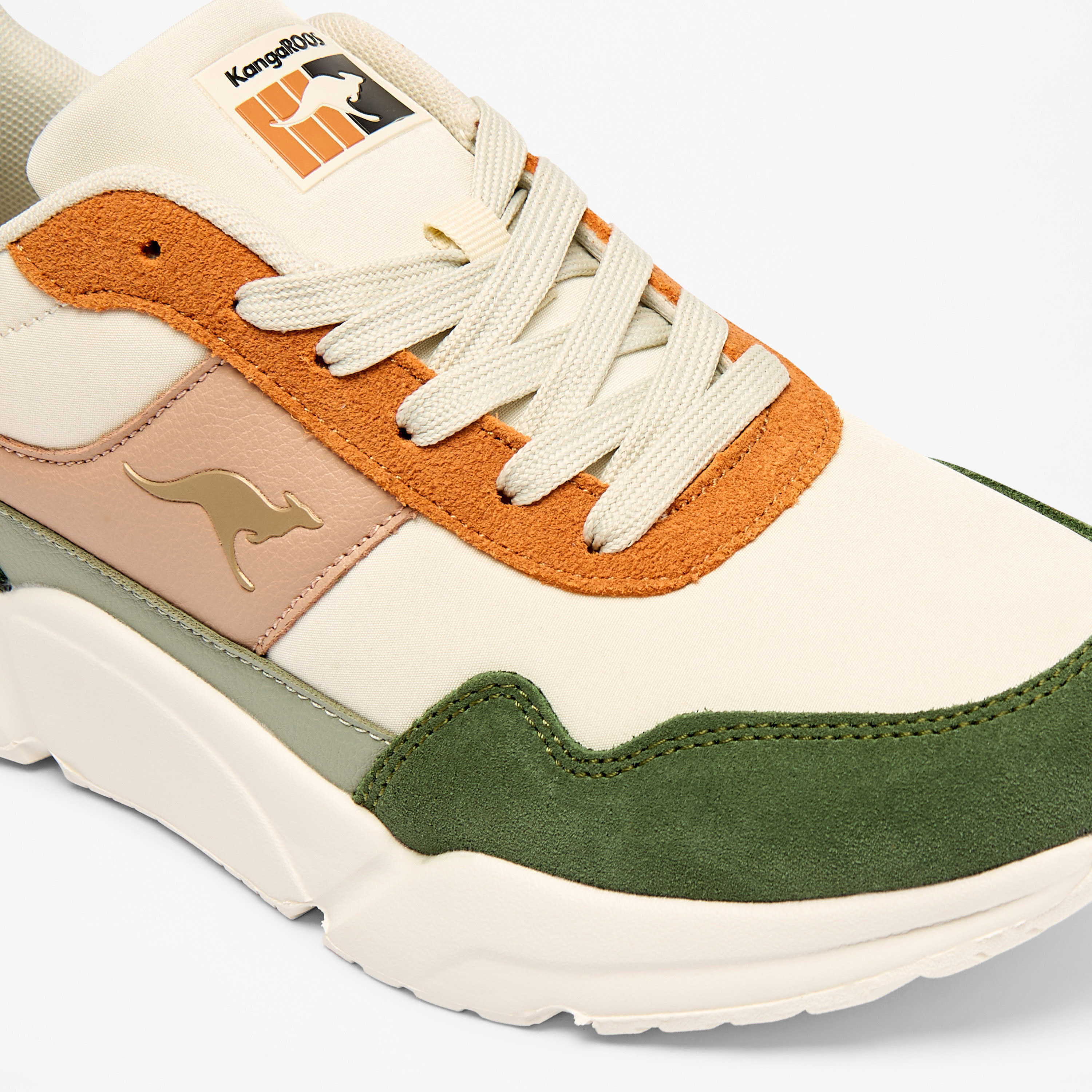 KangaROOS Women's Panelled Lightweight Sports Shoes with Lace-Up Closure-sports-women-shoes-image-10