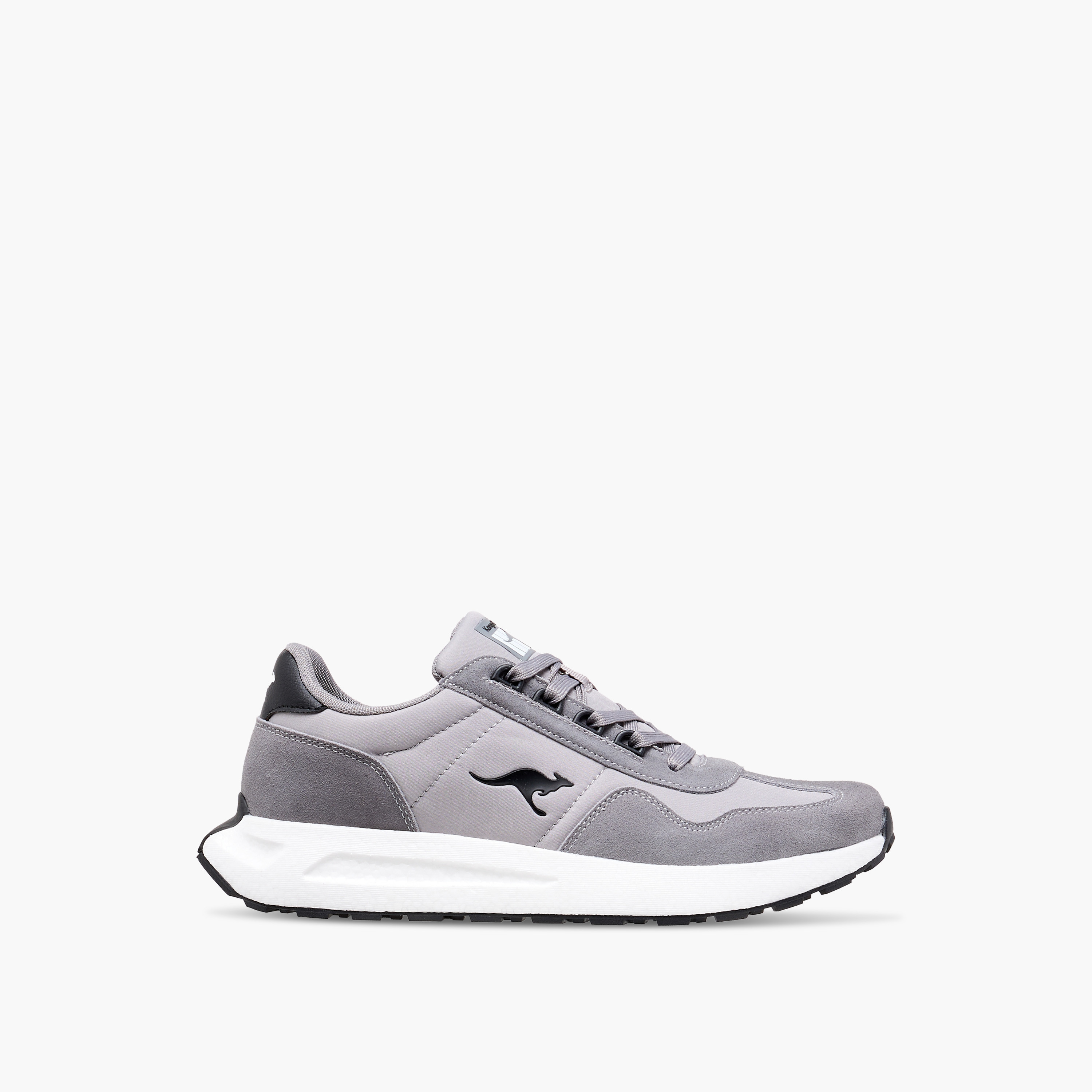 KangaROOS Men's Panelled Sports Shoes with Lace-Up Closure-sports-men-shoes-image-3