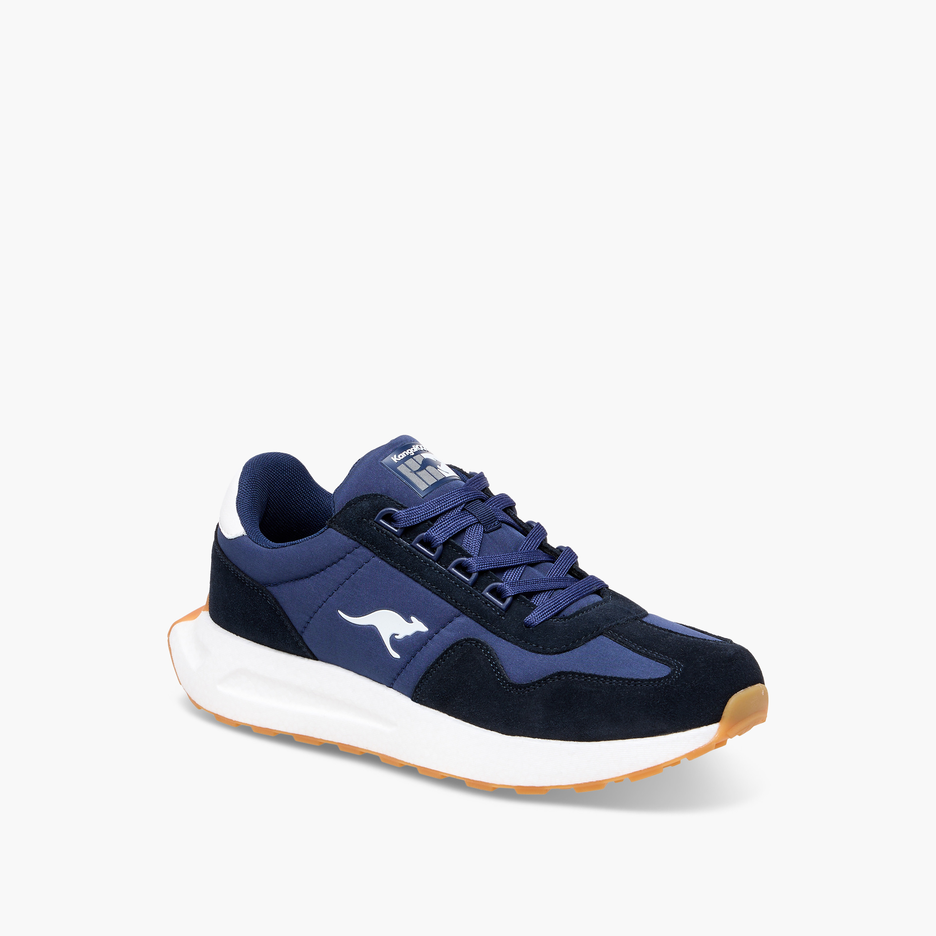 حذاء رياضي بألواح وأربطة إغلاق للرجال من كانجاروس-sports-men-shoes-image-4