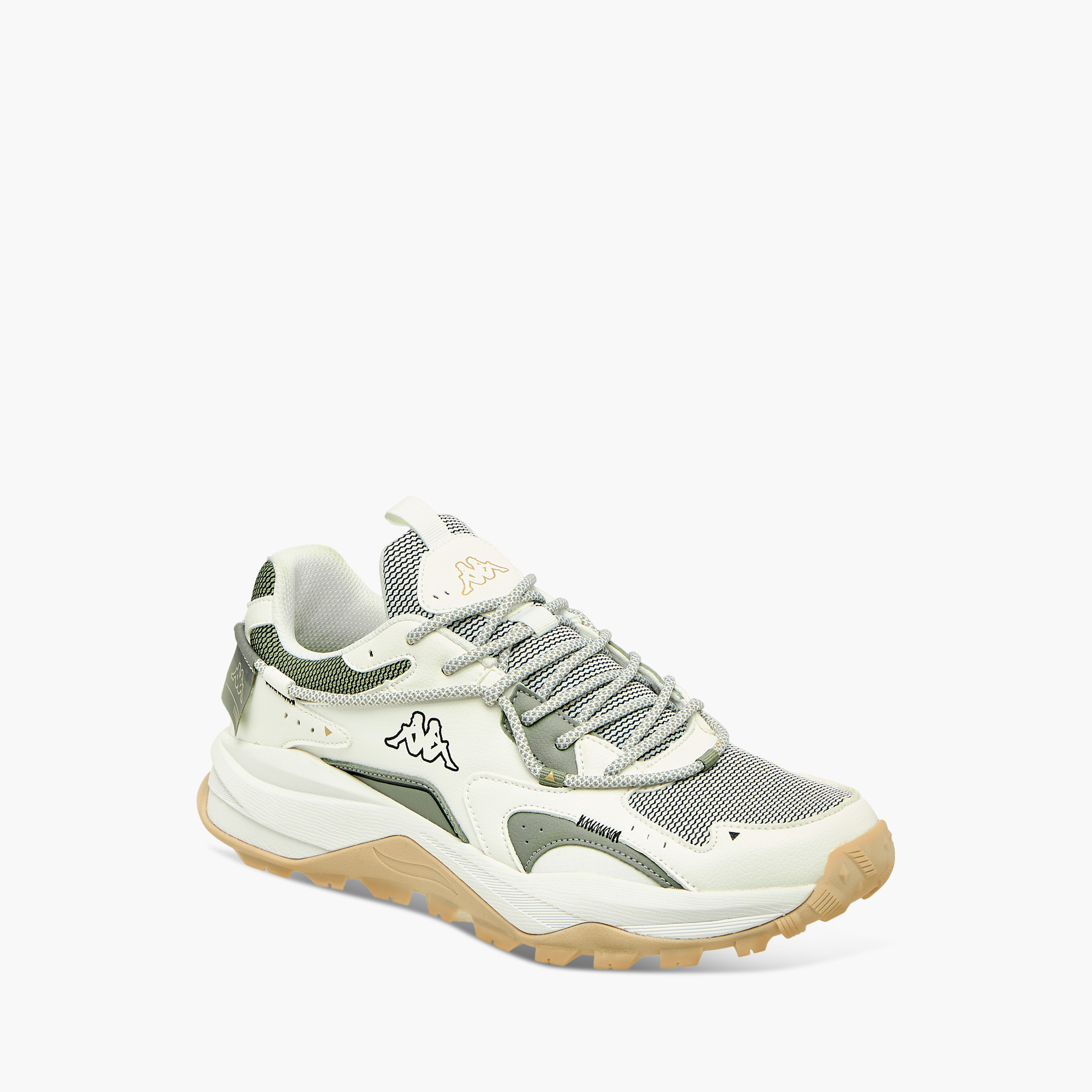 Kappa Men's Panelled Lightweight Lace-Up Sports Shoes with Pull Tabs-sports-men-shoes-image-7