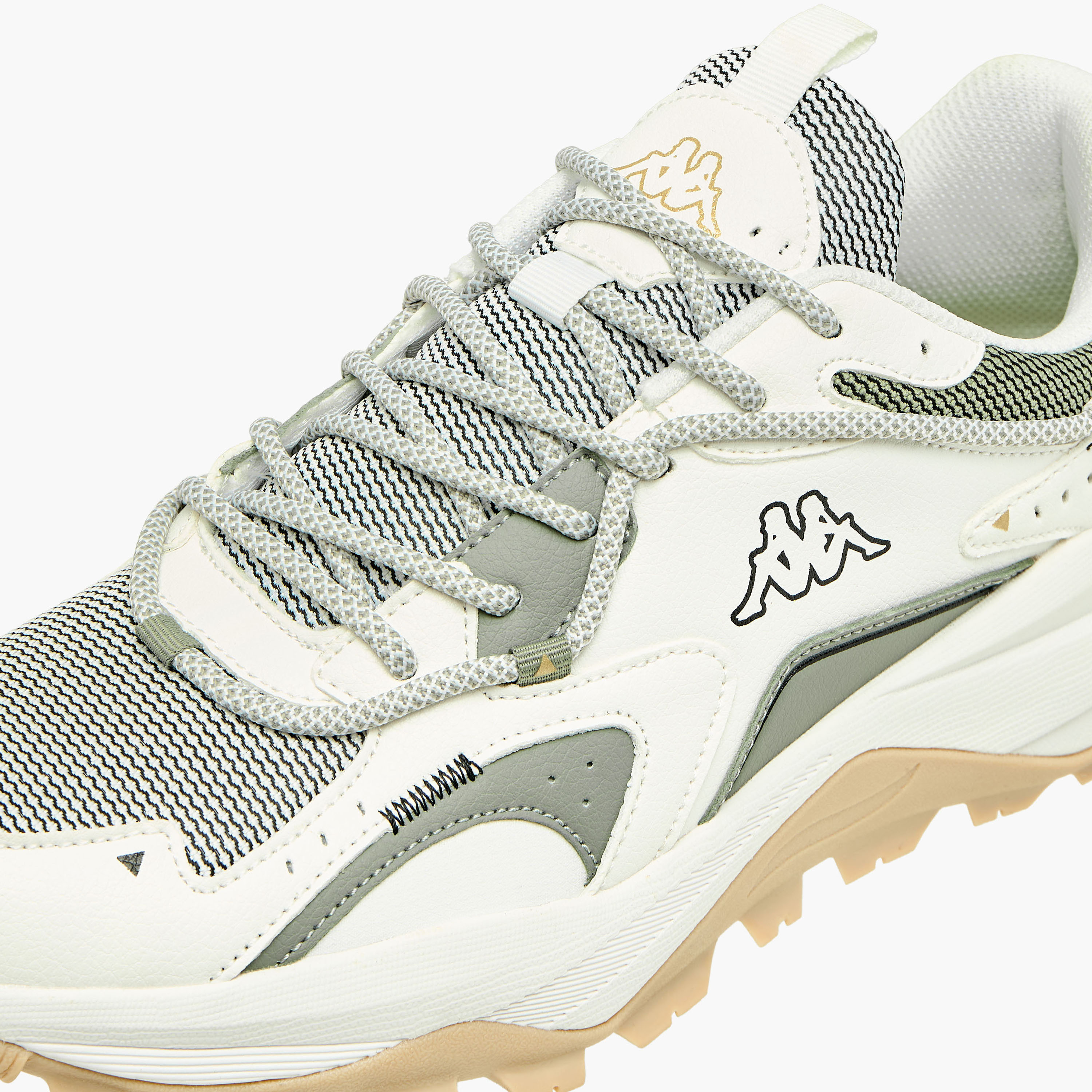 Kappa Men's Panelled Lightweight Lace-Up Sports Shoes with Pull Tabs-sports-men-shoes-image-9