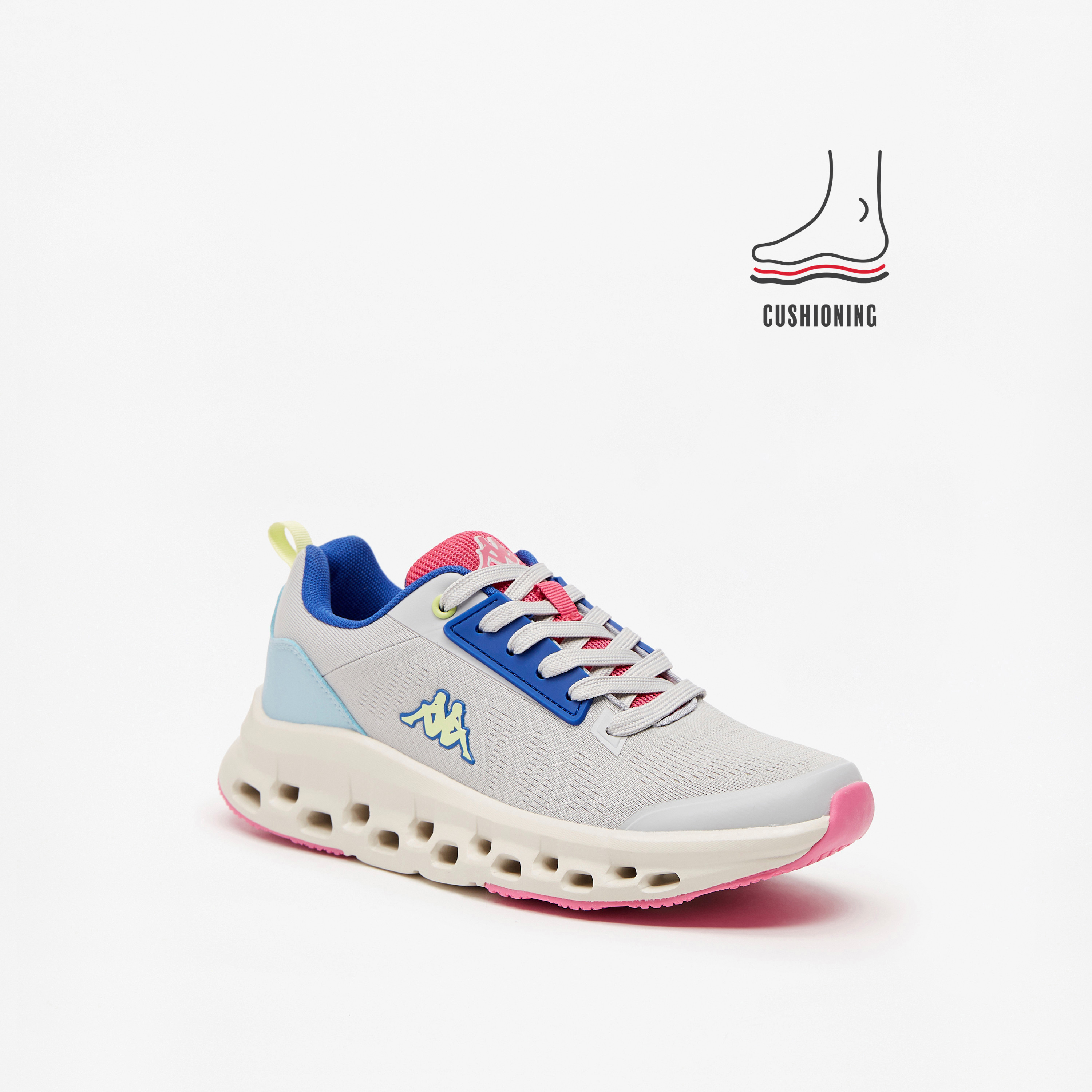 حذاء تدريب قوالب ملونة ببطانة للنساء من كابا-sports-women-shoes-image-6
