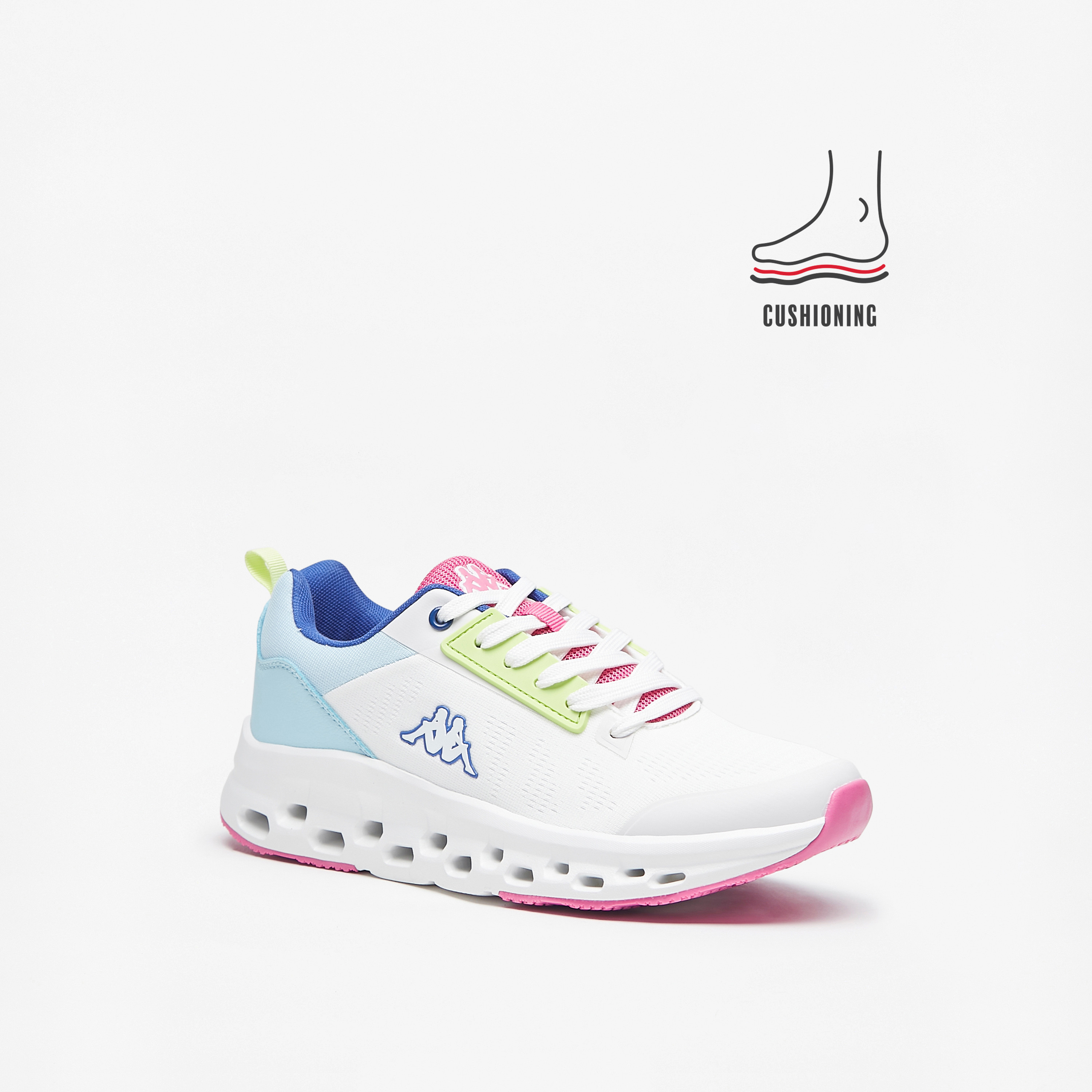 حذاء تدريب قوالب ملونة ببطانة للنساء من كابا-sports-women-shoes-image-1