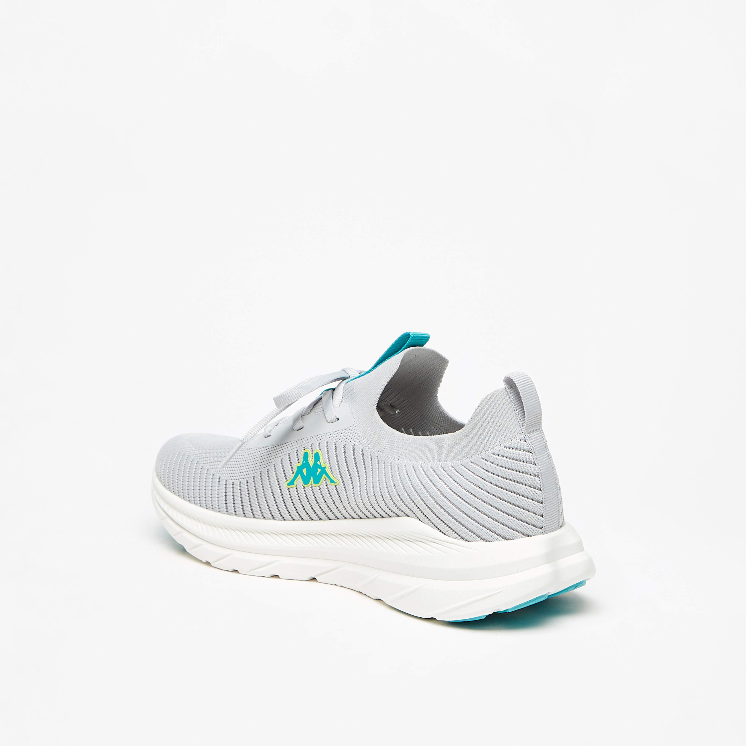 Kappa Men's Textured Slip-On Trainer Shoes with Cushioning-sports-men-shoes-image-2