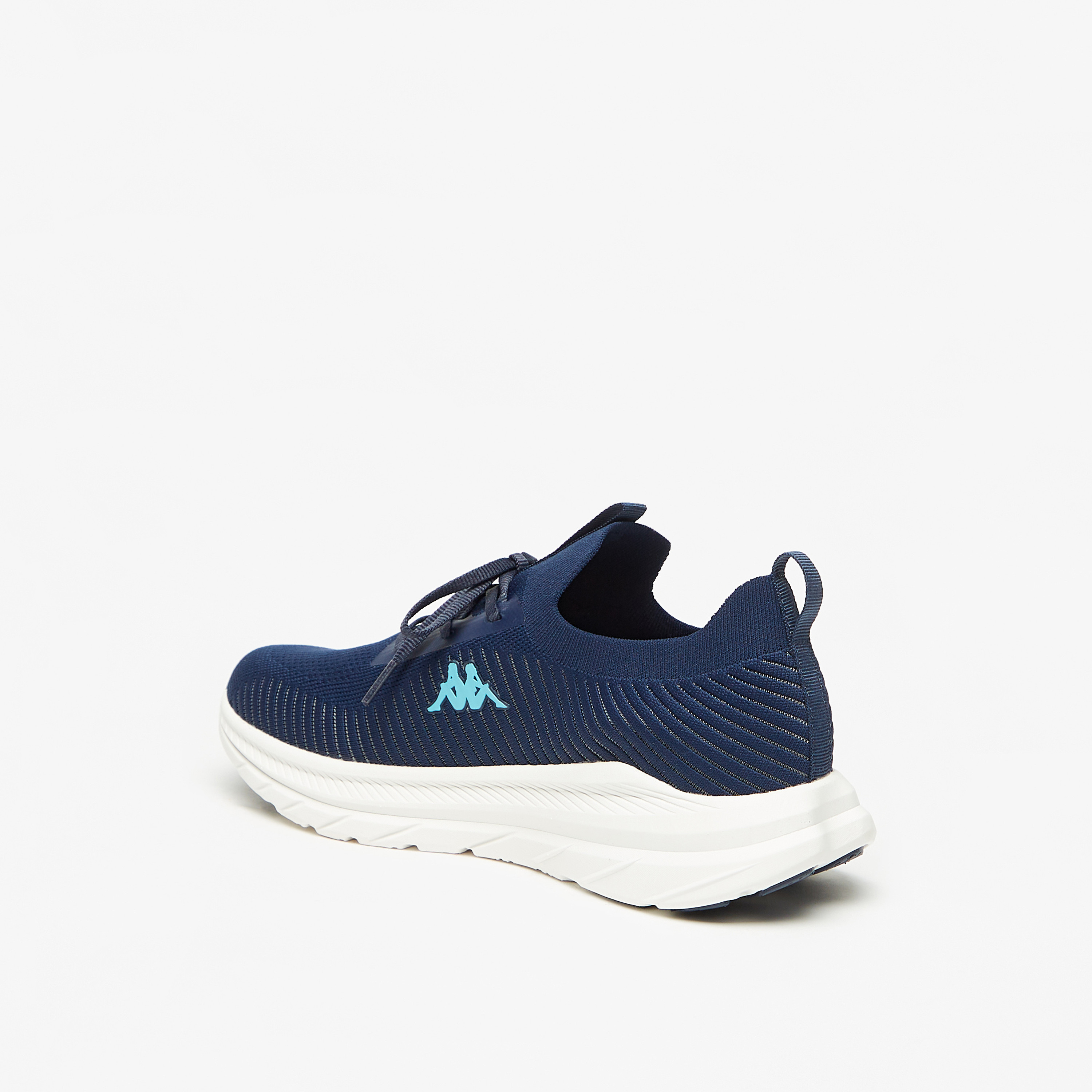 Kappa Men's Textured Slip-On Trainer Shoes with Cushioning-sports-men-shoes-image-2