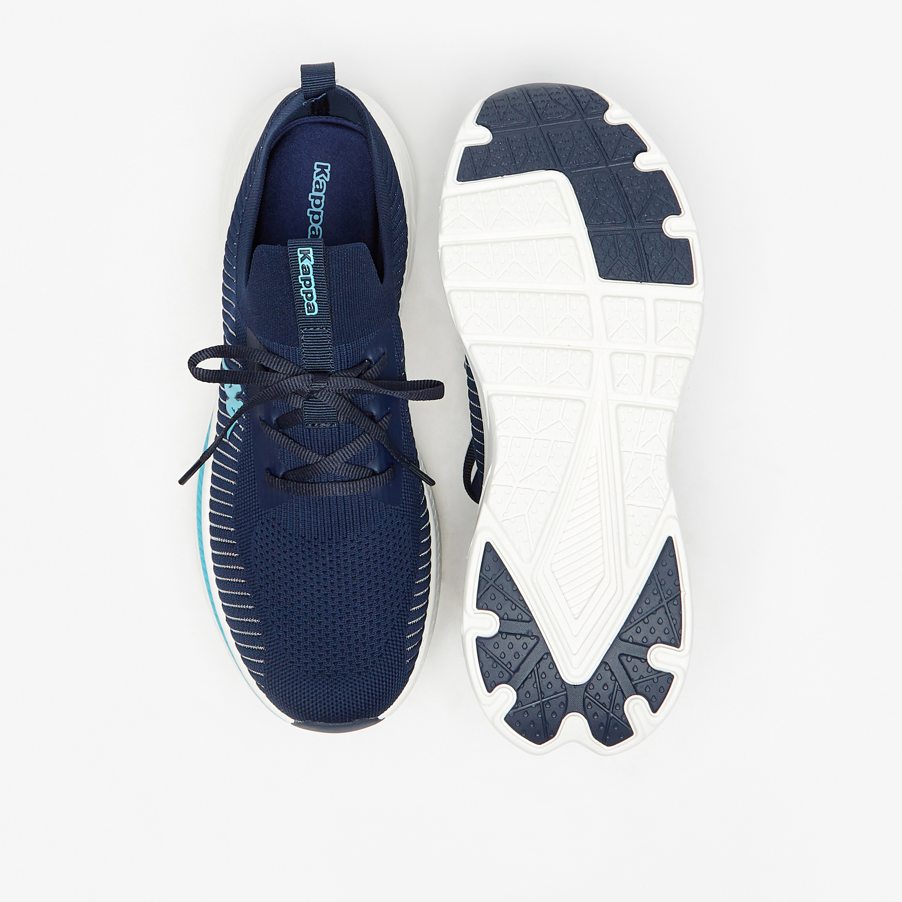 Kappa Men's Textured Slip-On Trainer Shoes with Cushioning-sports-men-shoes-image-4