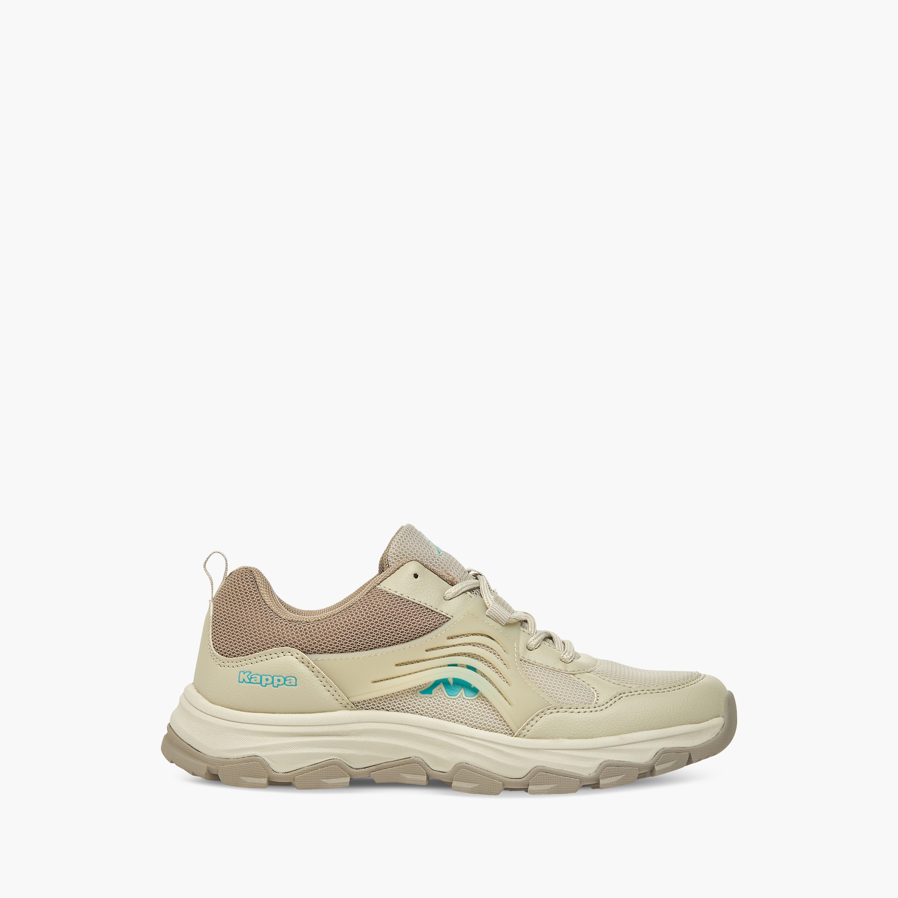Kappa Women's Logo Print Lace-Up Sports Shoes with Pull Tab-sports-women-shoes-image-3