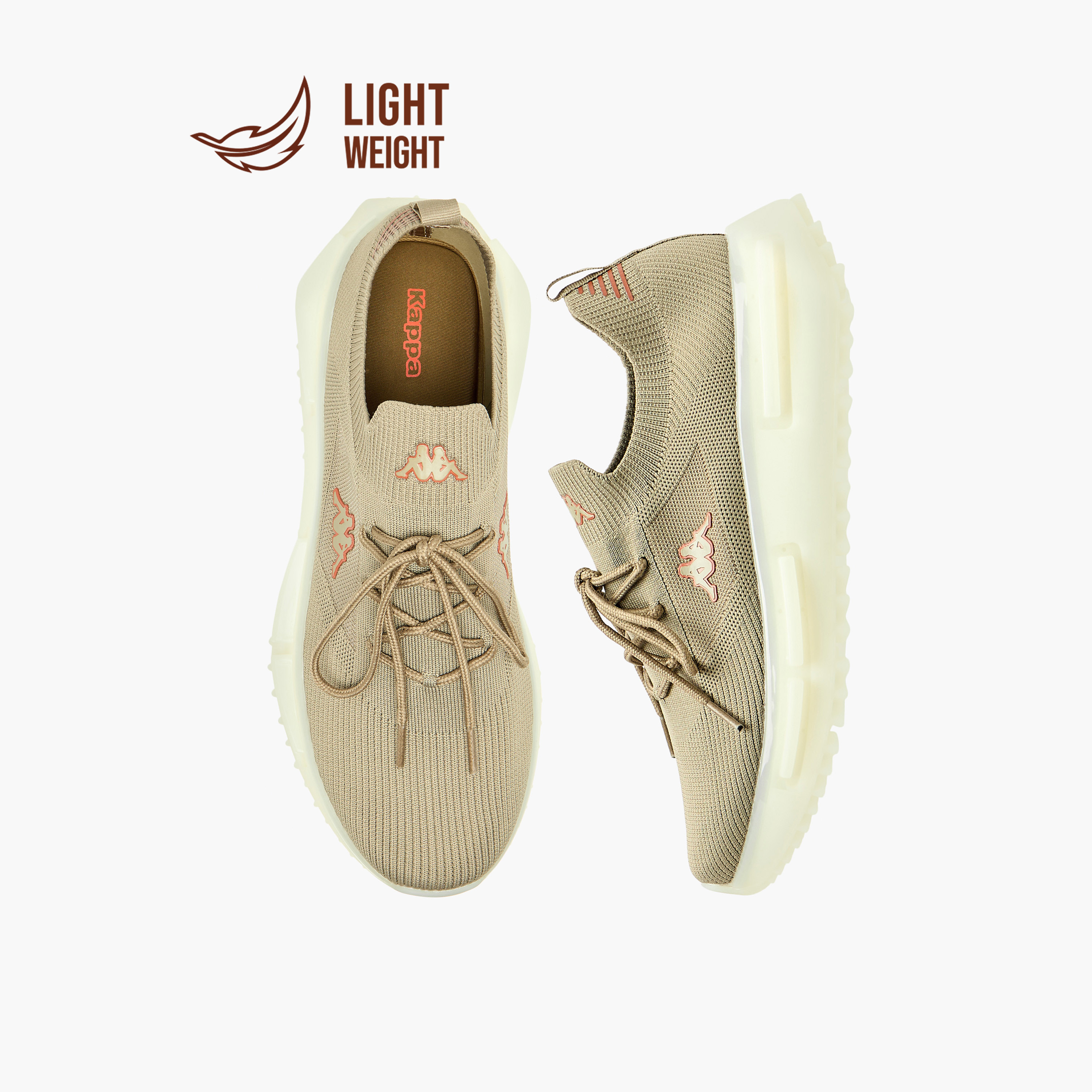 Kappa Men's Textured Lightweight Sports Shoes with Lace-Up Closure-sports-men-shoes-image-1