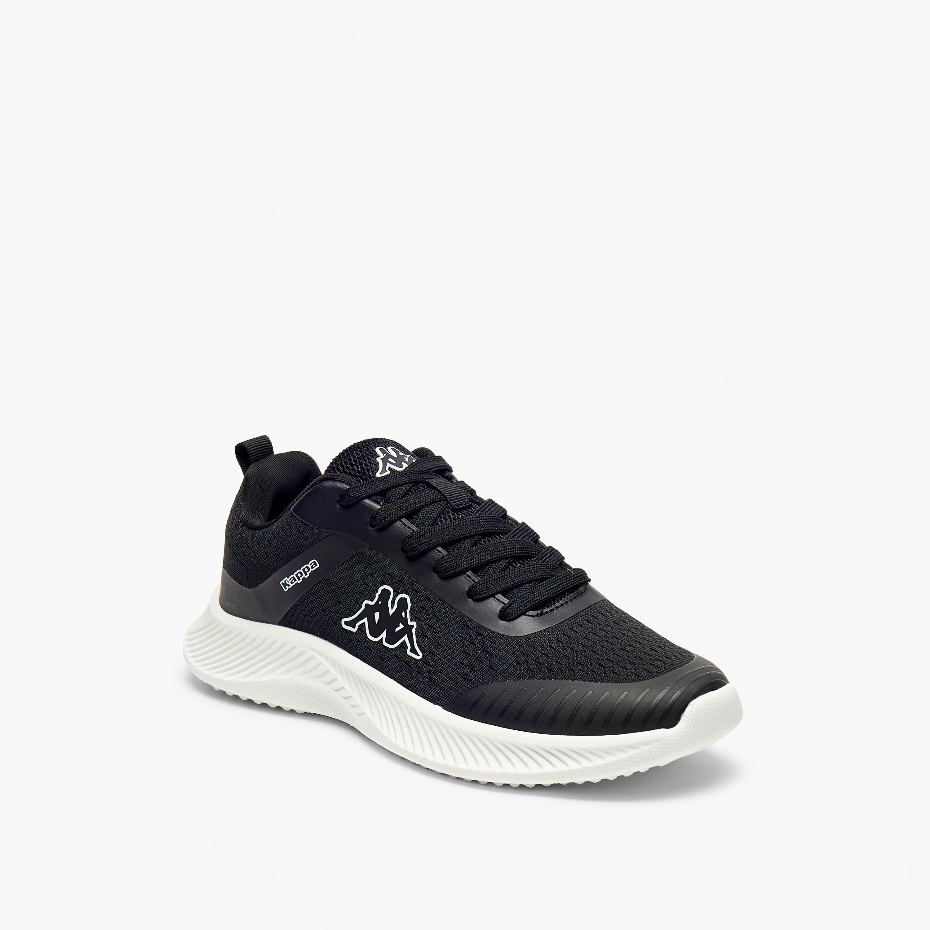 Kappa Women's Textured Sports Shoes with Lace-Up Closure-sports-women-shoes-image-1