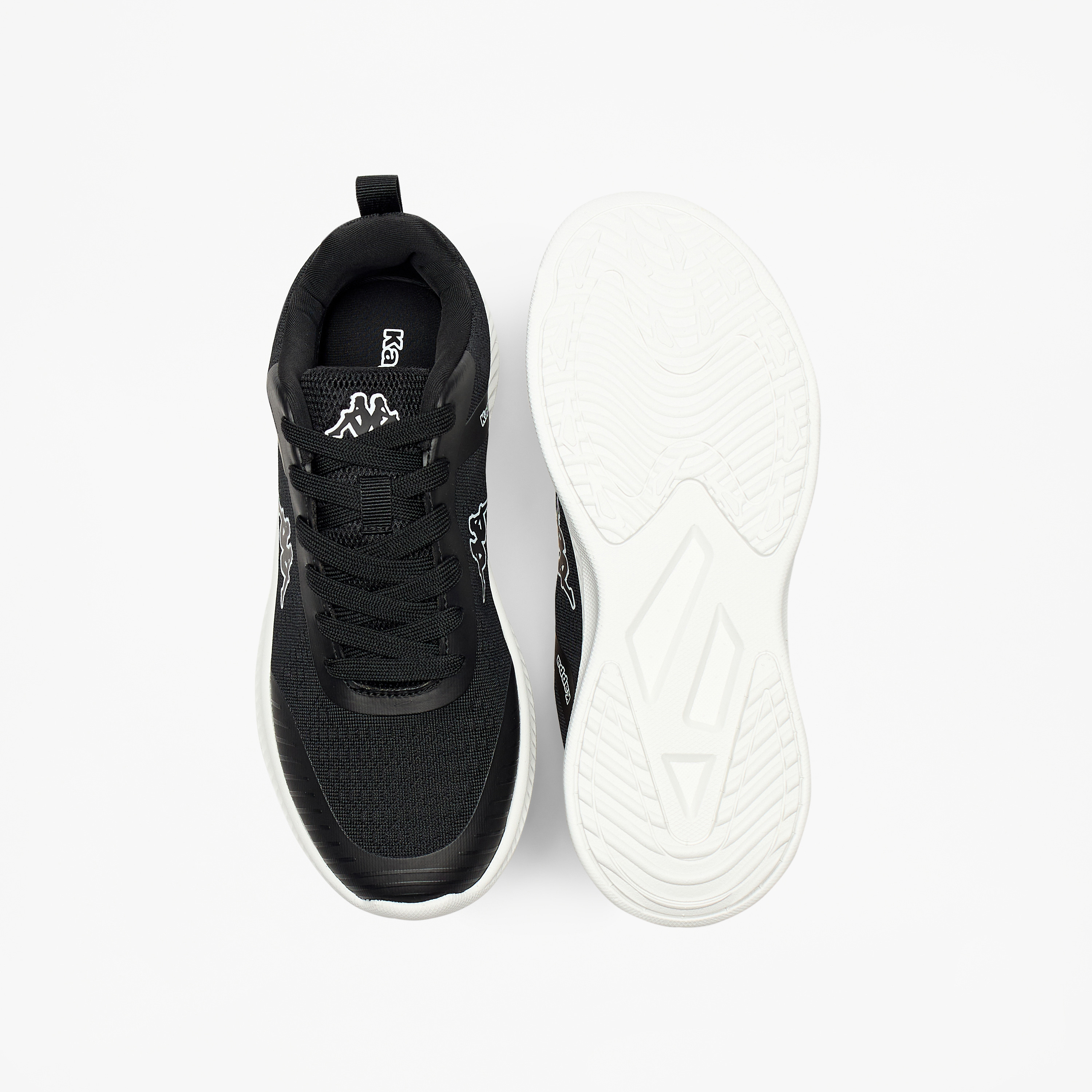Kappa Women's Textured Sports Shoes with Lace-Up Closure-sports-women-shoes-image-4
