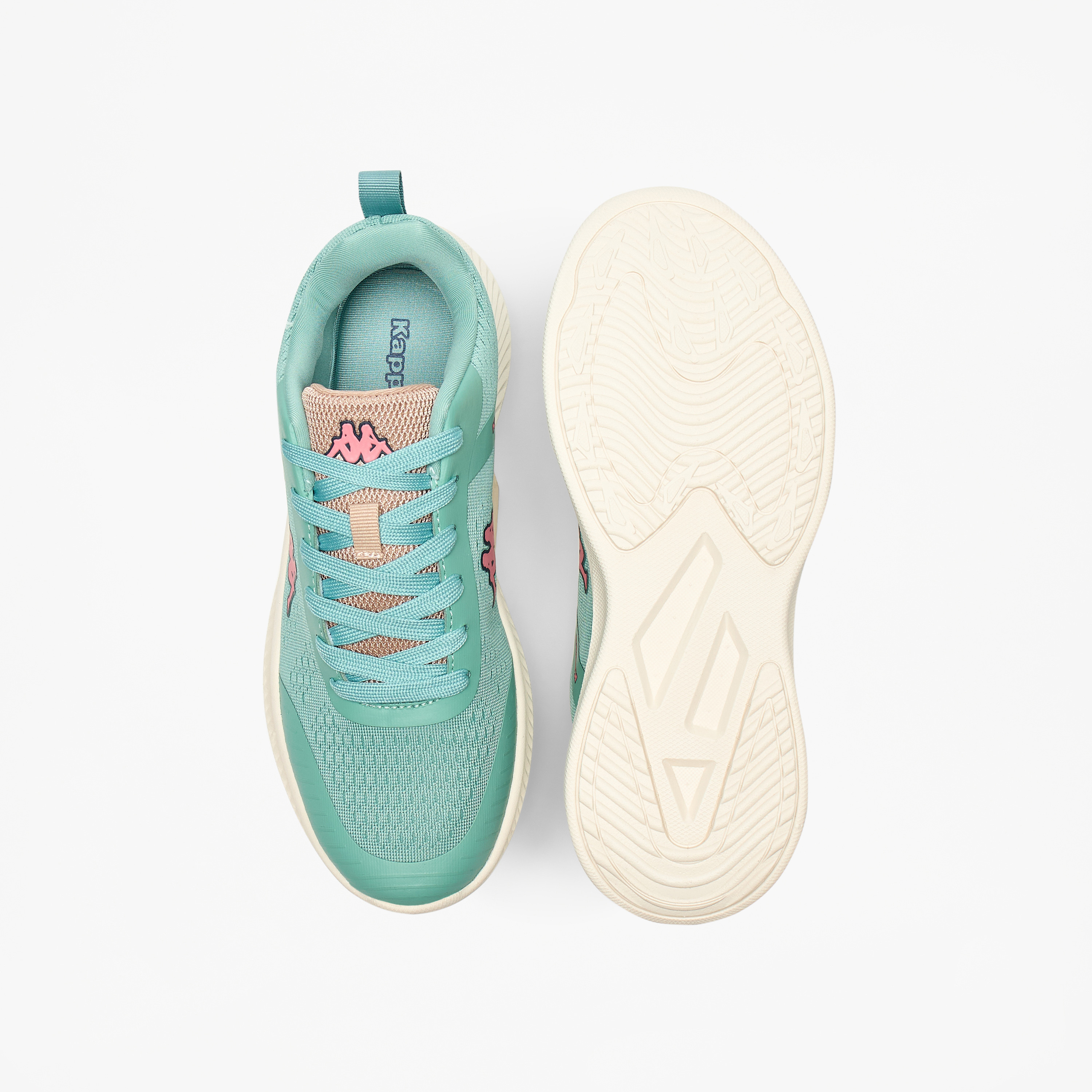 Kappa Women's Textured Sports Shoes with Lace-Up Closure-sports-women-shoes-image-4