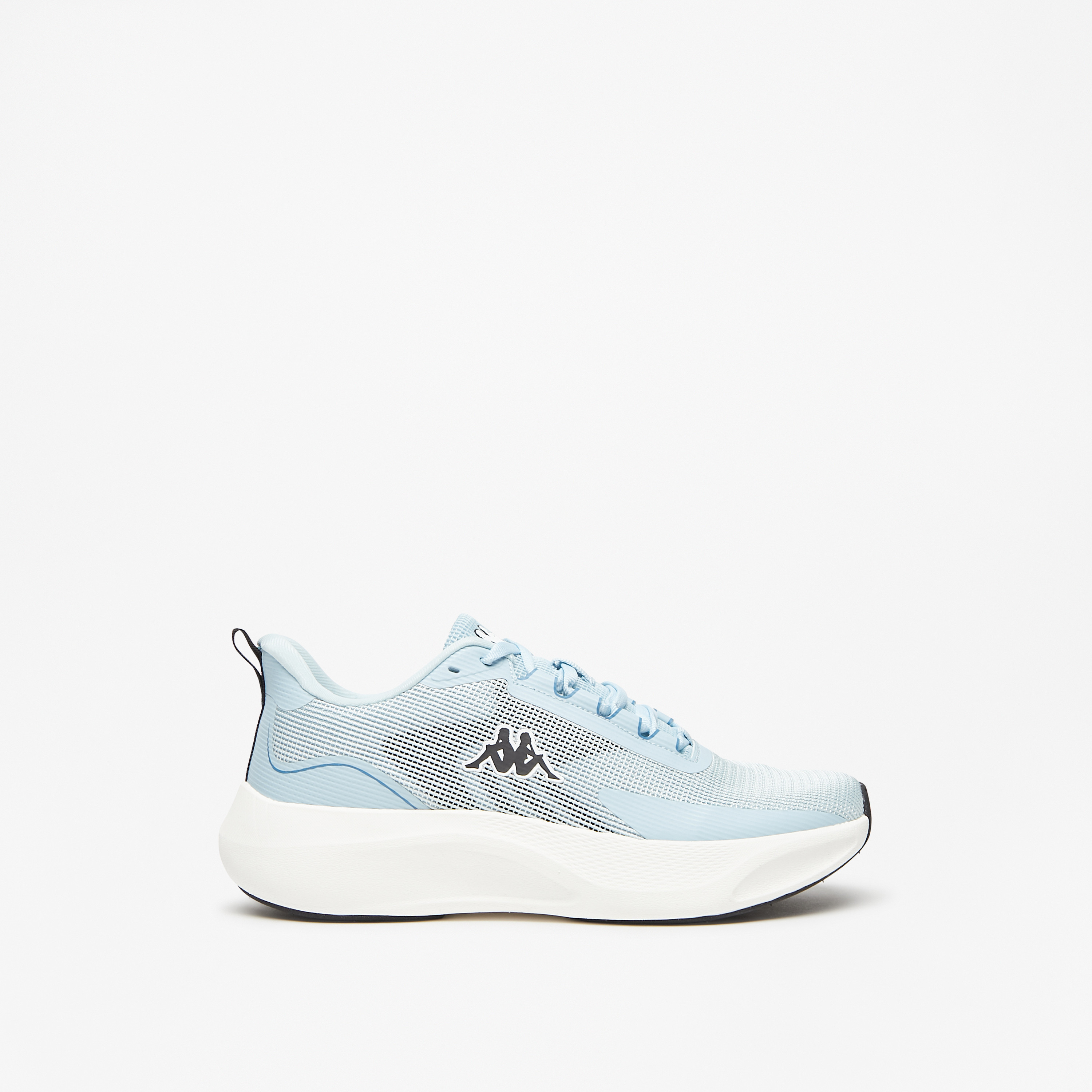 Kappa Women's Textured Lace-Up Trainer Shoes with Cushioning-women-shoes-sneakers-image-3