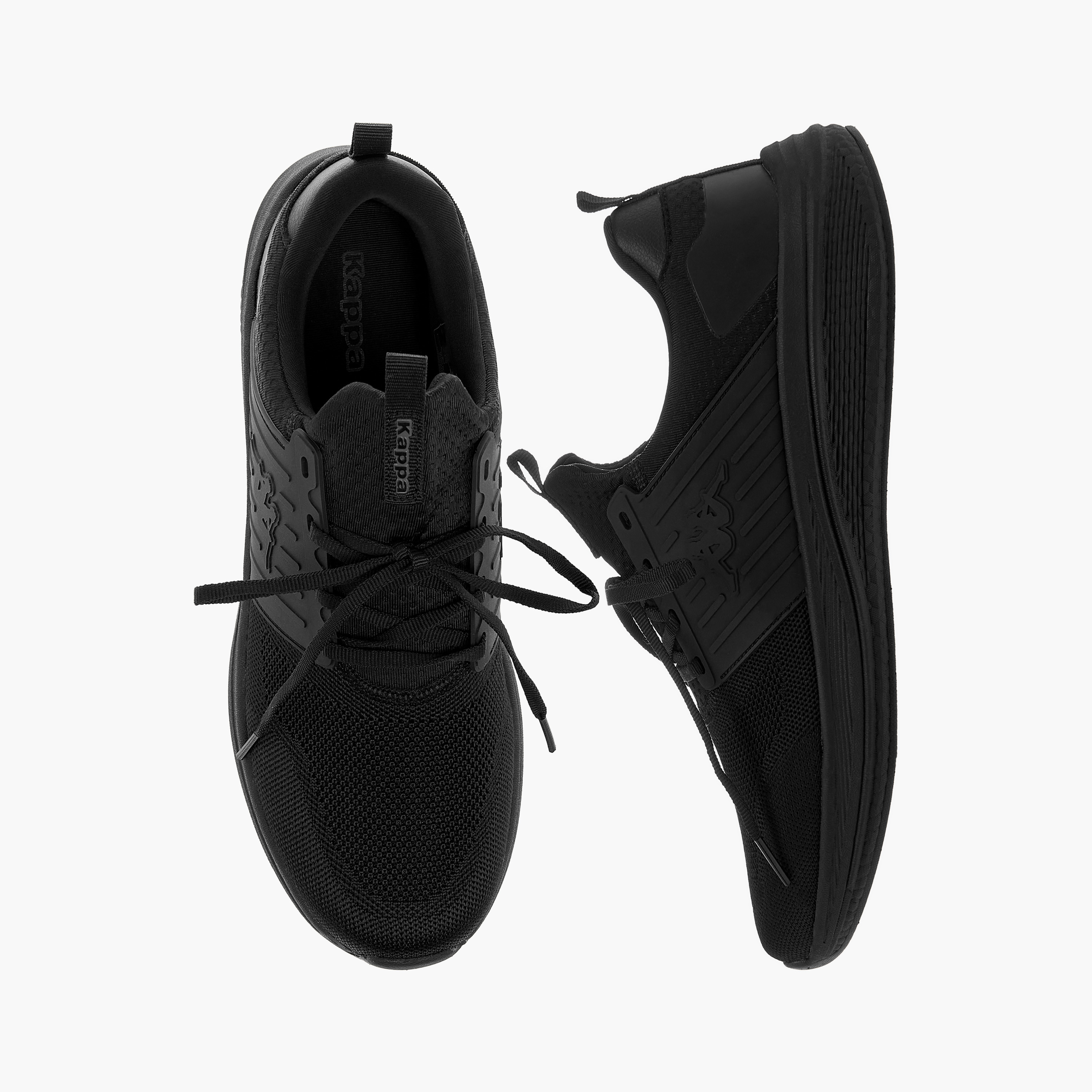 Kappa Women's Monotone Sports Shoes with Lace-Up Closure-sports-women-shoes-image-1