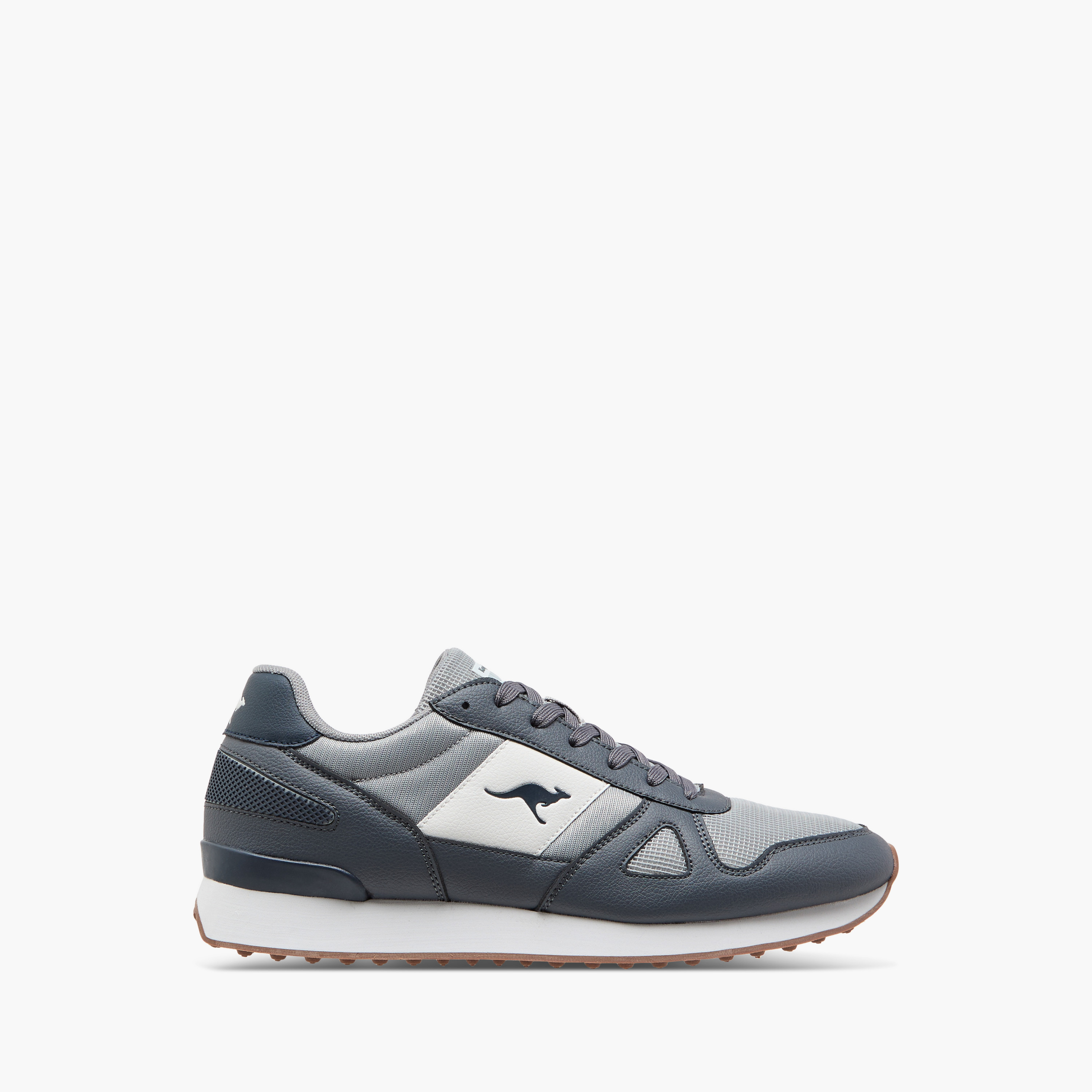 KangaROOS Men's Panelled Lace-Up Sports Shoes-sports-men-shoes-image-3