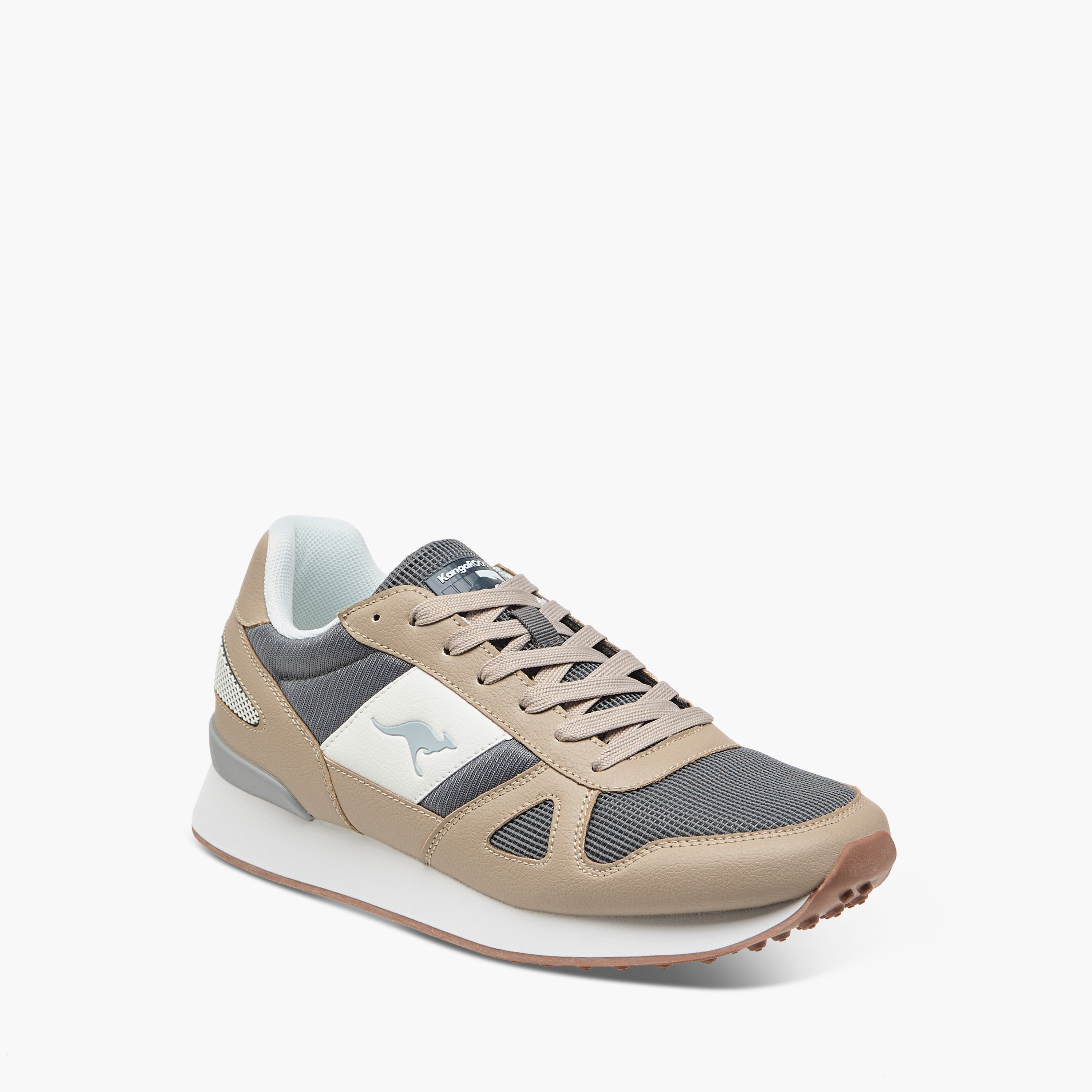 KangaROOS Men's Panelled Lace-Up Sports Shoes-sports-men-shoes-image-2
