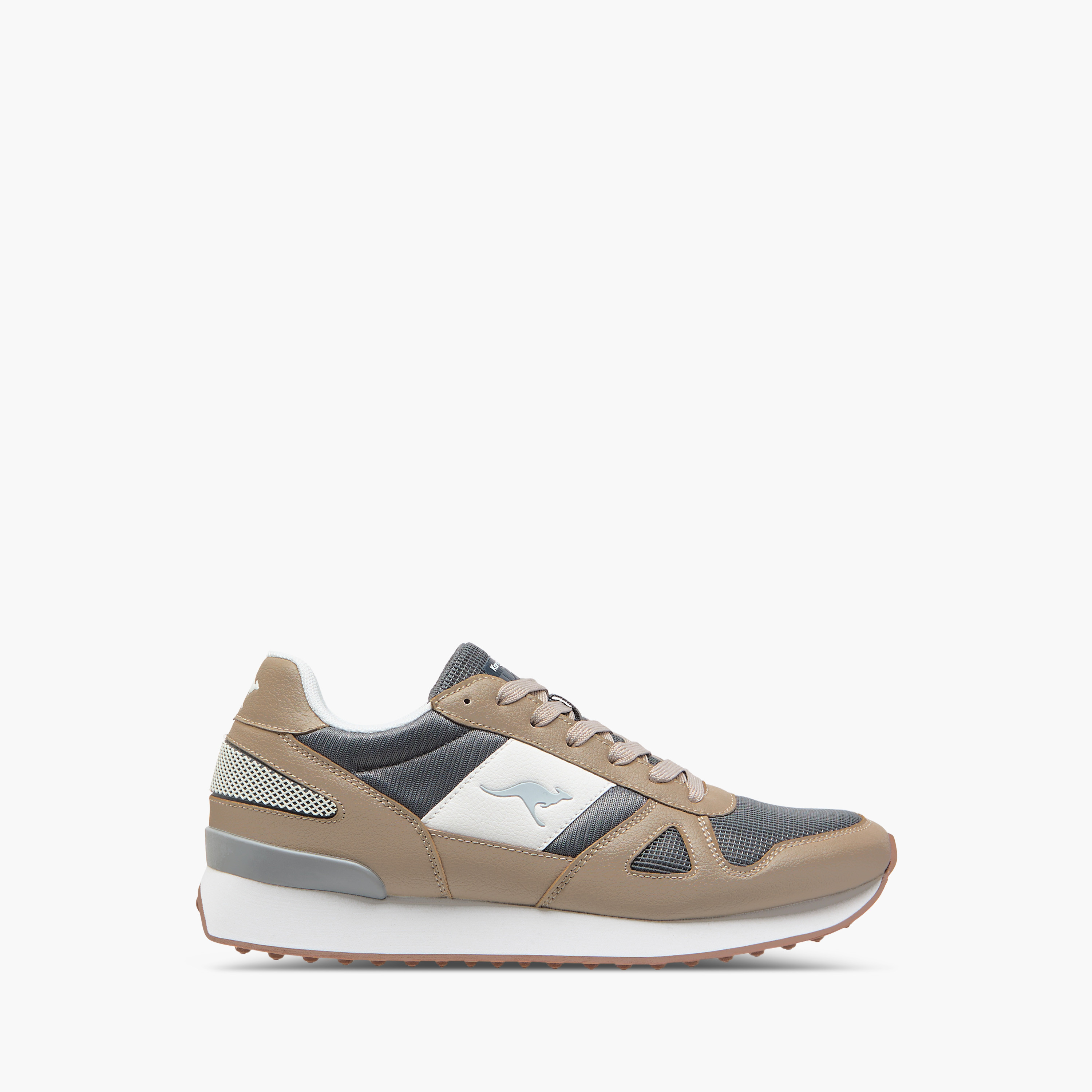 KangaROOS Men's Panelled Lace-Up Sports Shoes-sports-men-shoes-image-3