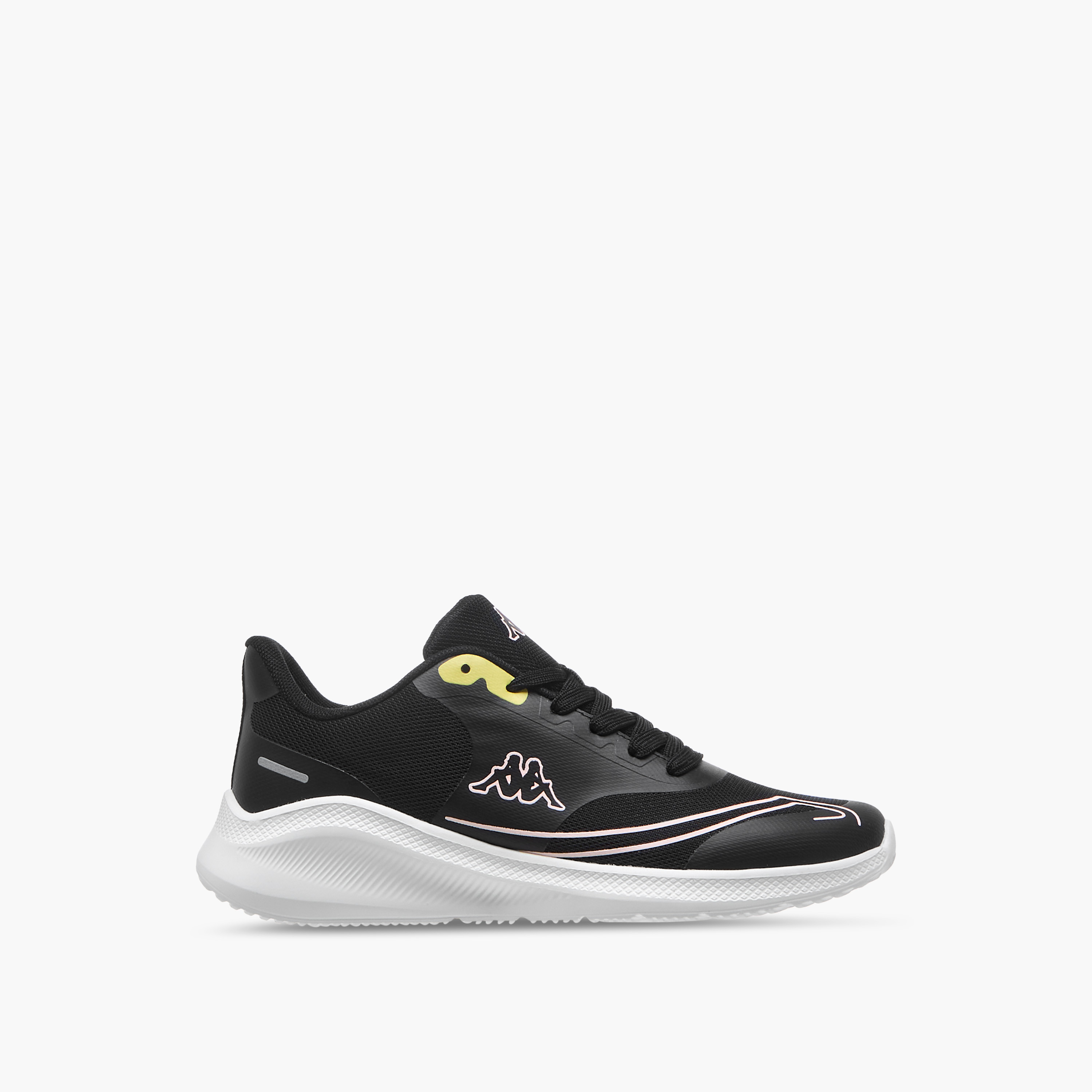 Kappa Women's Logo Print Sports Shoes with Lace-Up Closure-women-shoes-sports-image-3