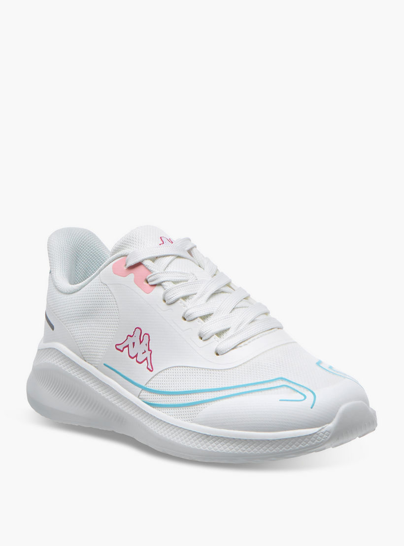 Kappa Women's Logo Print Sports Shoes with Lace-Up Closure-women-shoes-sports-image-2