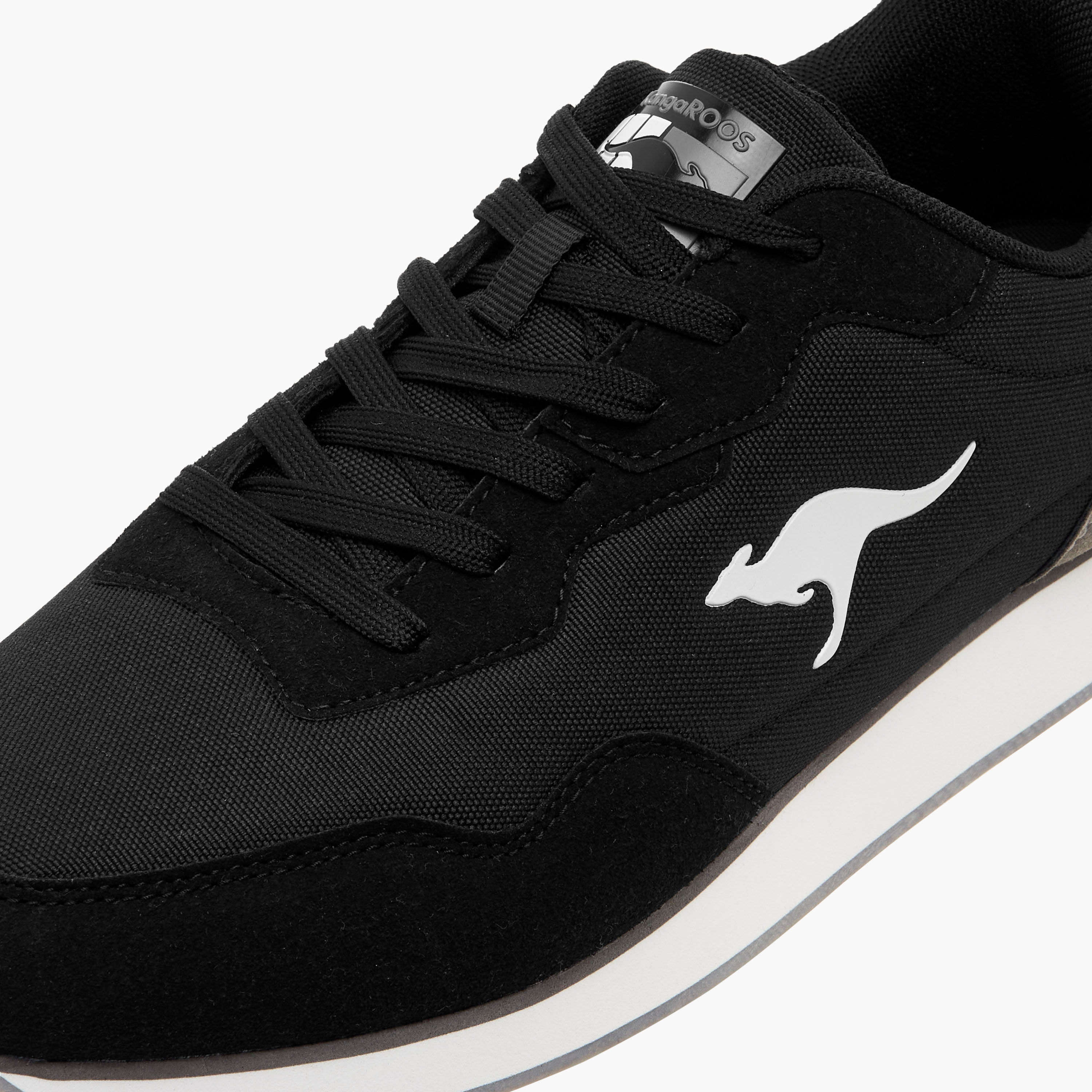 KangaROOS Men Panelled Lace-Up Sneakers-men-shoes-sneakers-image-5