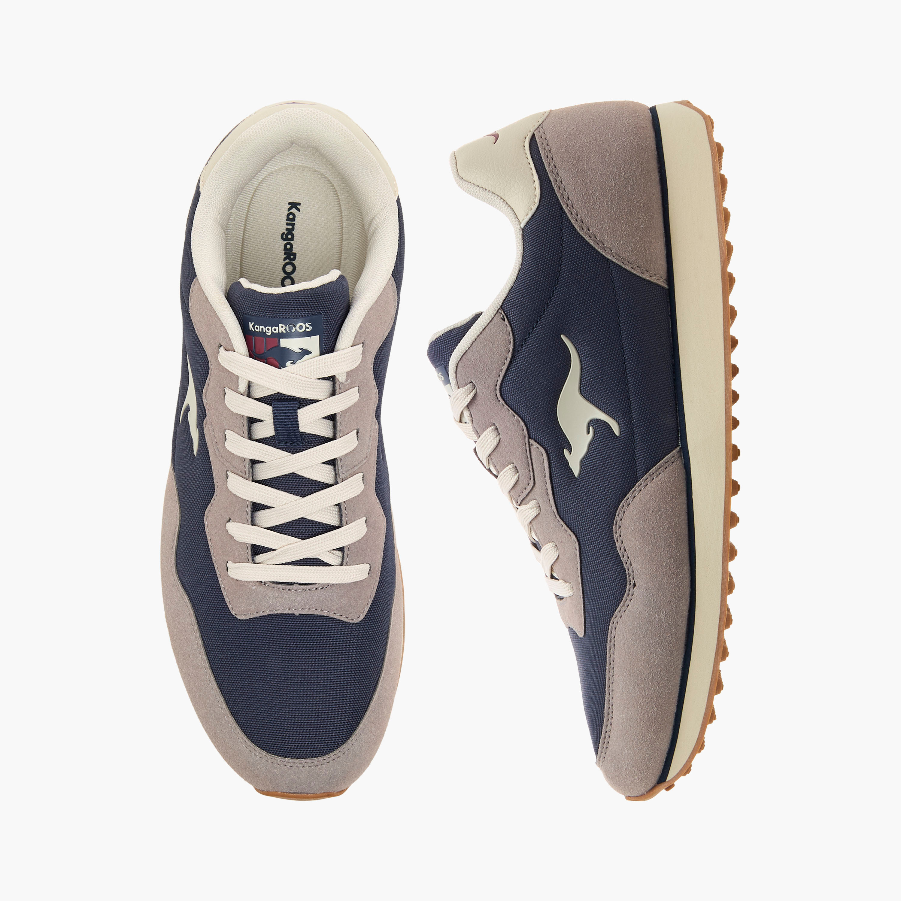 حذاء سنيكرز برباط وألواح للرجال من كانجاروز-men-shoes-sneakers-image-1