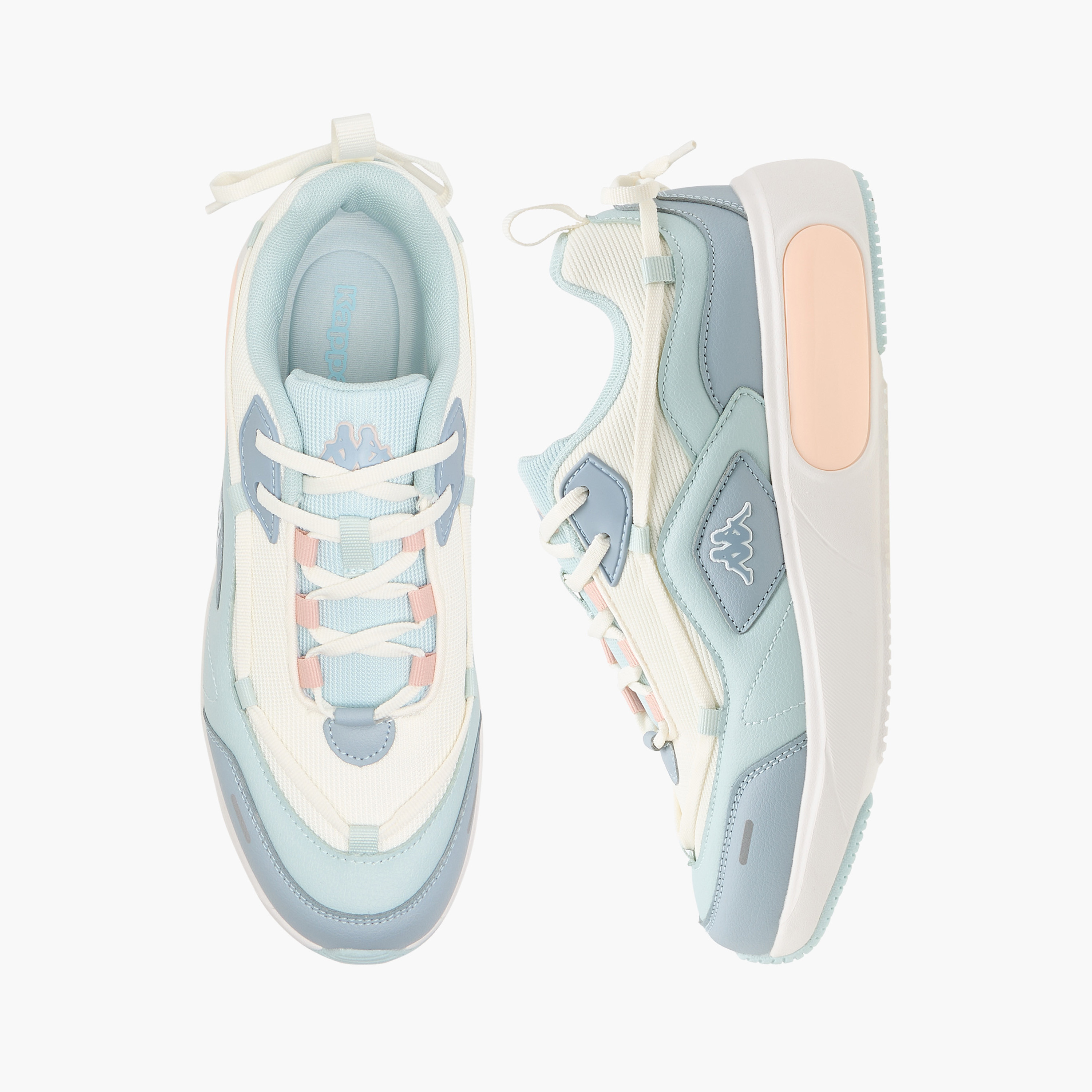 Kappa Women's Panelled Lace-Up Sports Shoes-women-shoes-sneakers-image-1