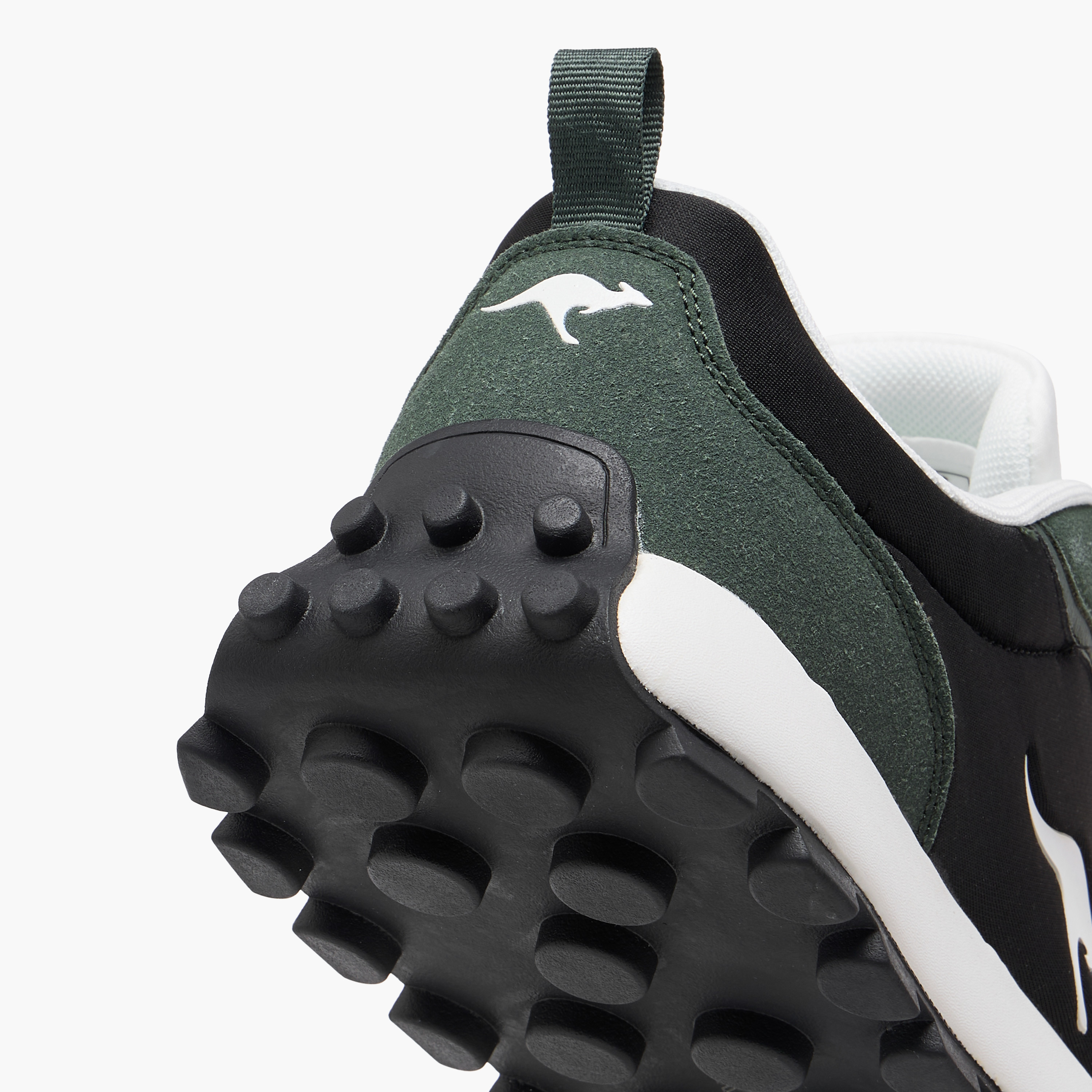 KangaROOS Men's Panelled Lace-Up Sneakers with Pull Tab-men-shoes-sneakers-image-7