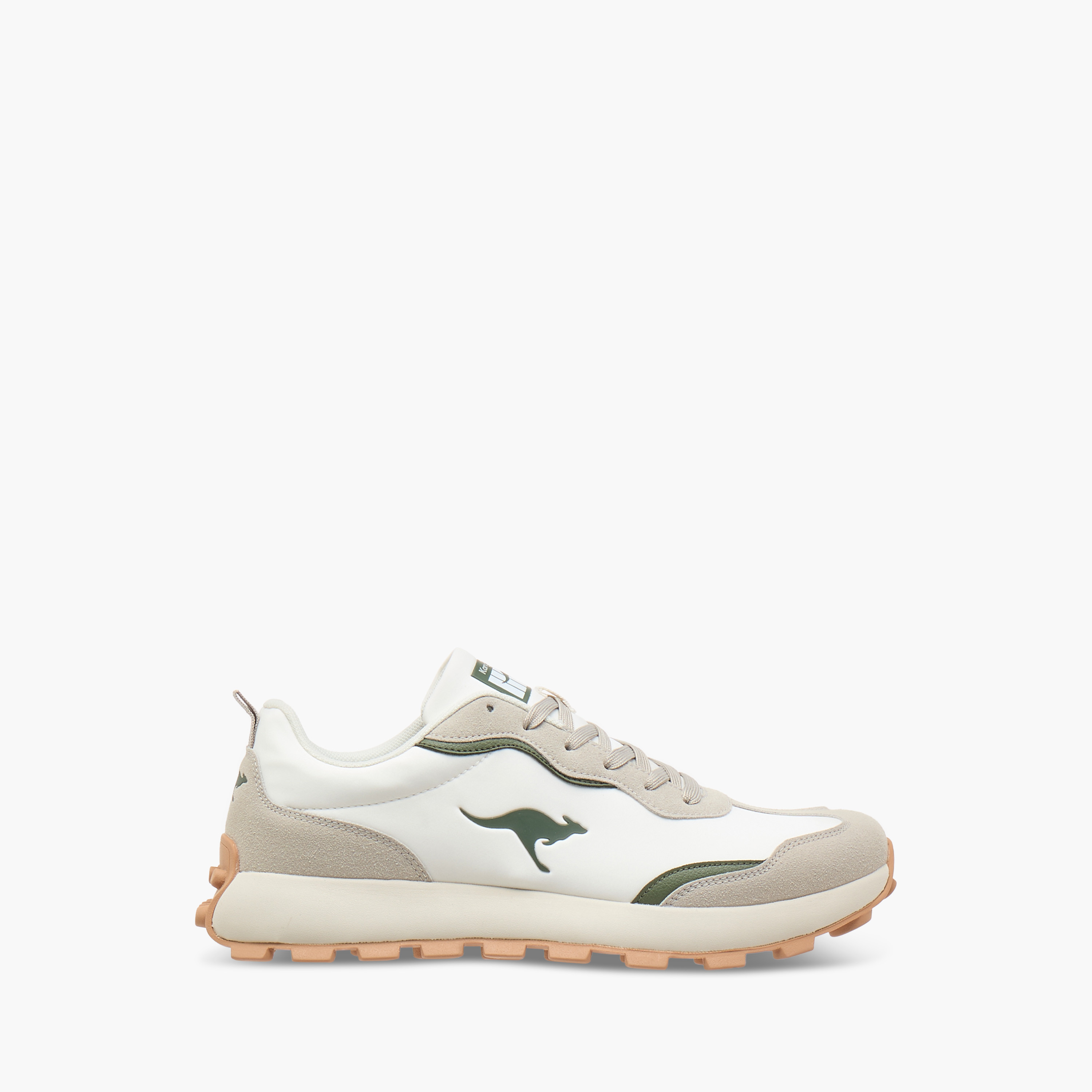 KangaROOS Men's Logo Print Sports Shoes with Lace-Up Closure-sports-men-shoes-image-3