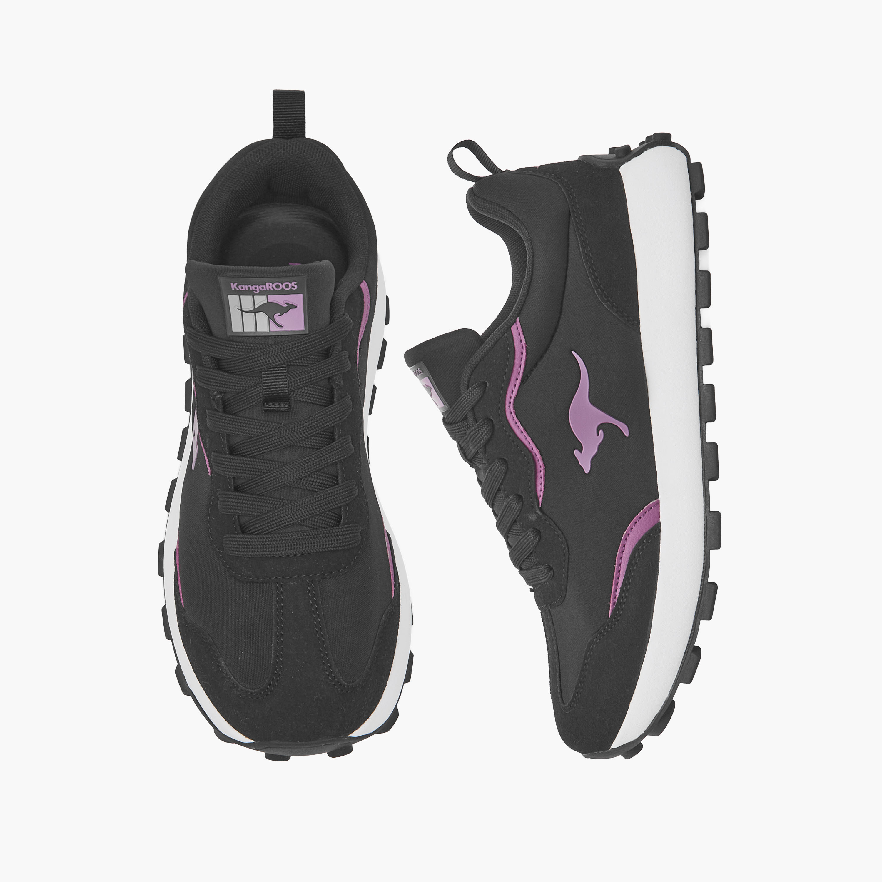 حذاء رياضي برباط إغلاق للنساء من كانجاروز-women-shoes-sports-image-1