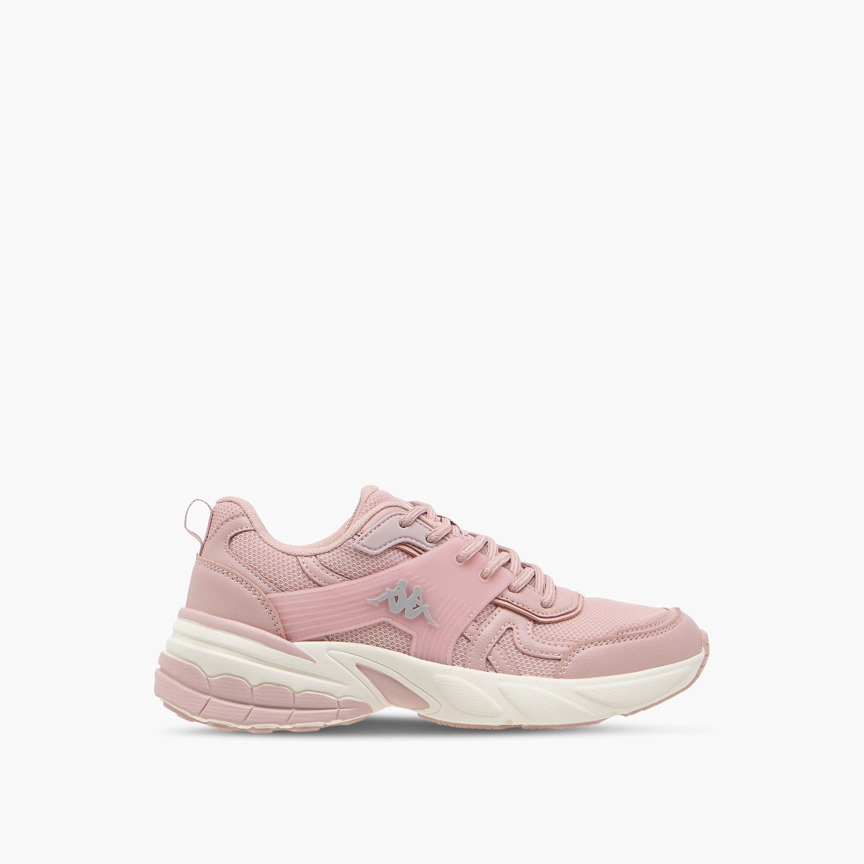 Kappa Women's Panelled Sports Shoes with Lace-Up Closure-women-shoes-sports-image-3