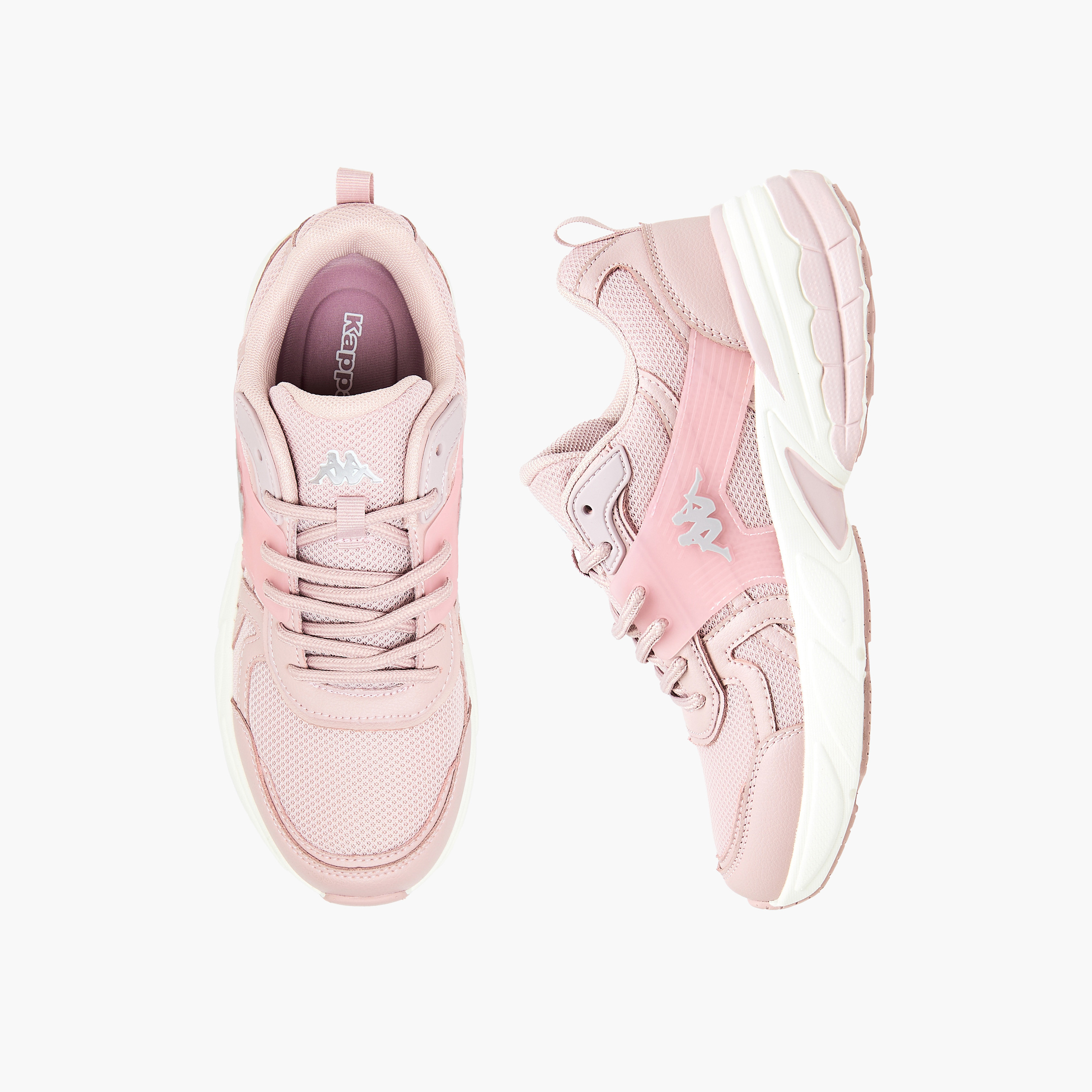 Kappa Women's Panelled Lace-Up Sports Shoes-women-shoes-sports-image-1