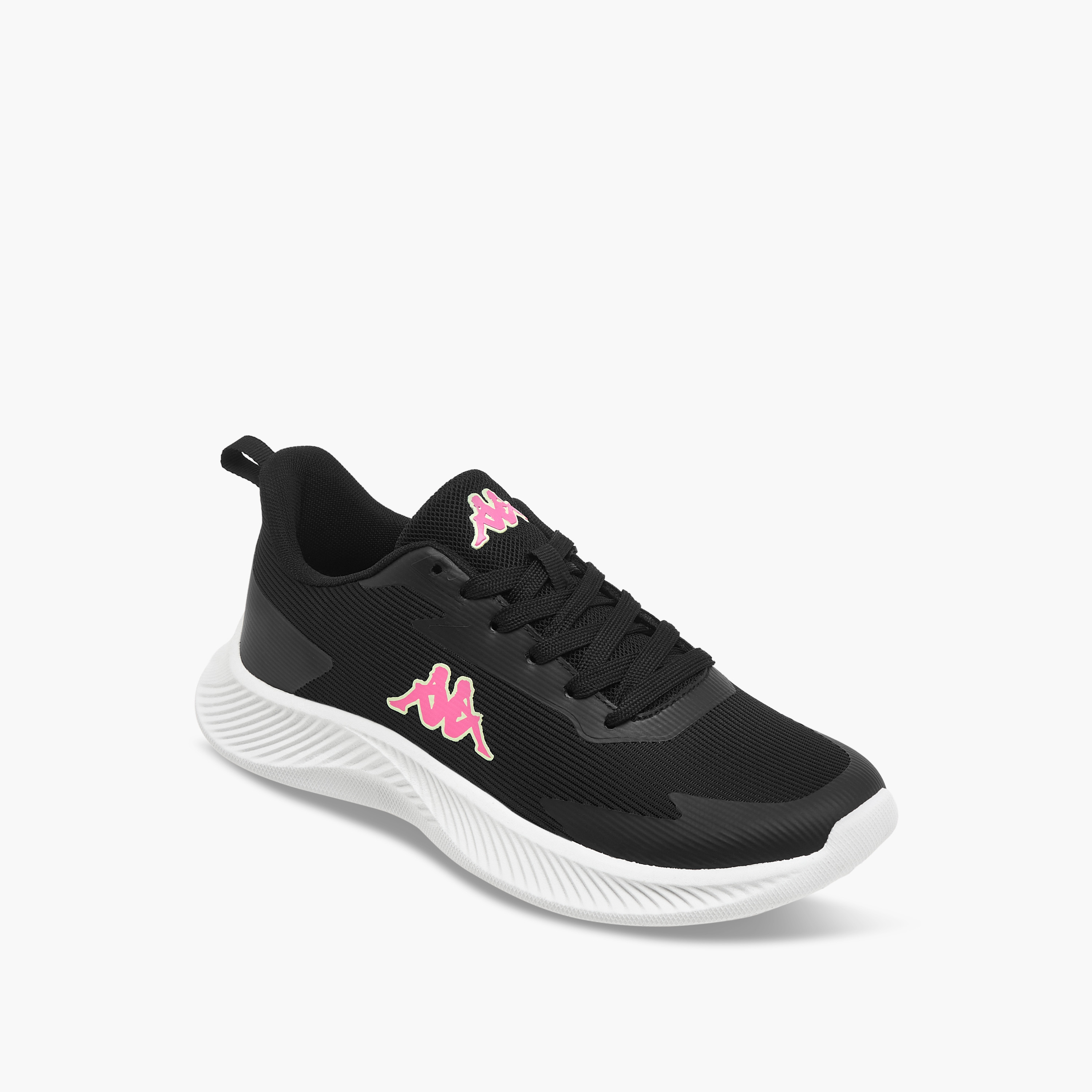 حذاء رياضي بتفاصيل شعار ورباط إغلاق للنساء من كابا-sports-women-shoes-image-2