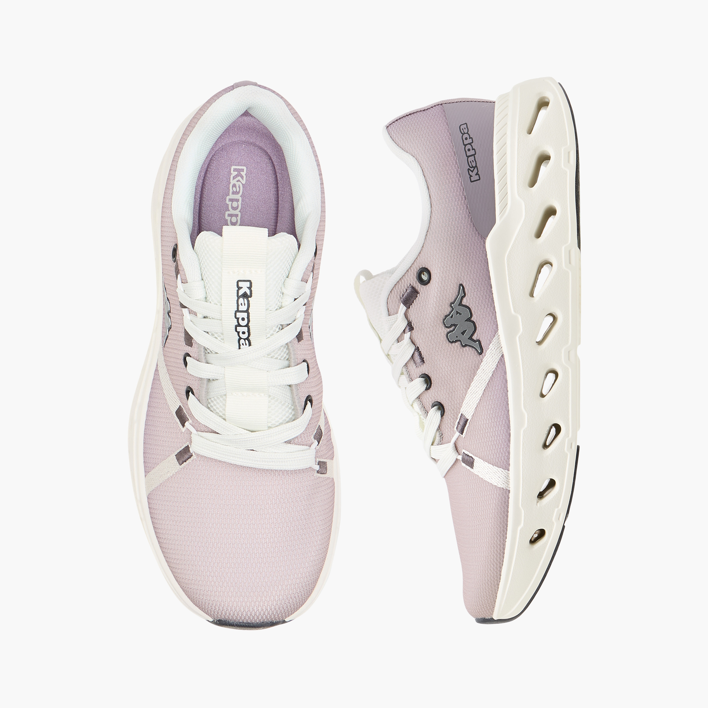 حذاء رياضي برباط إغلاق وتفاصيل شعار للنساء من كابا-women-shoes-sneakers-image-1