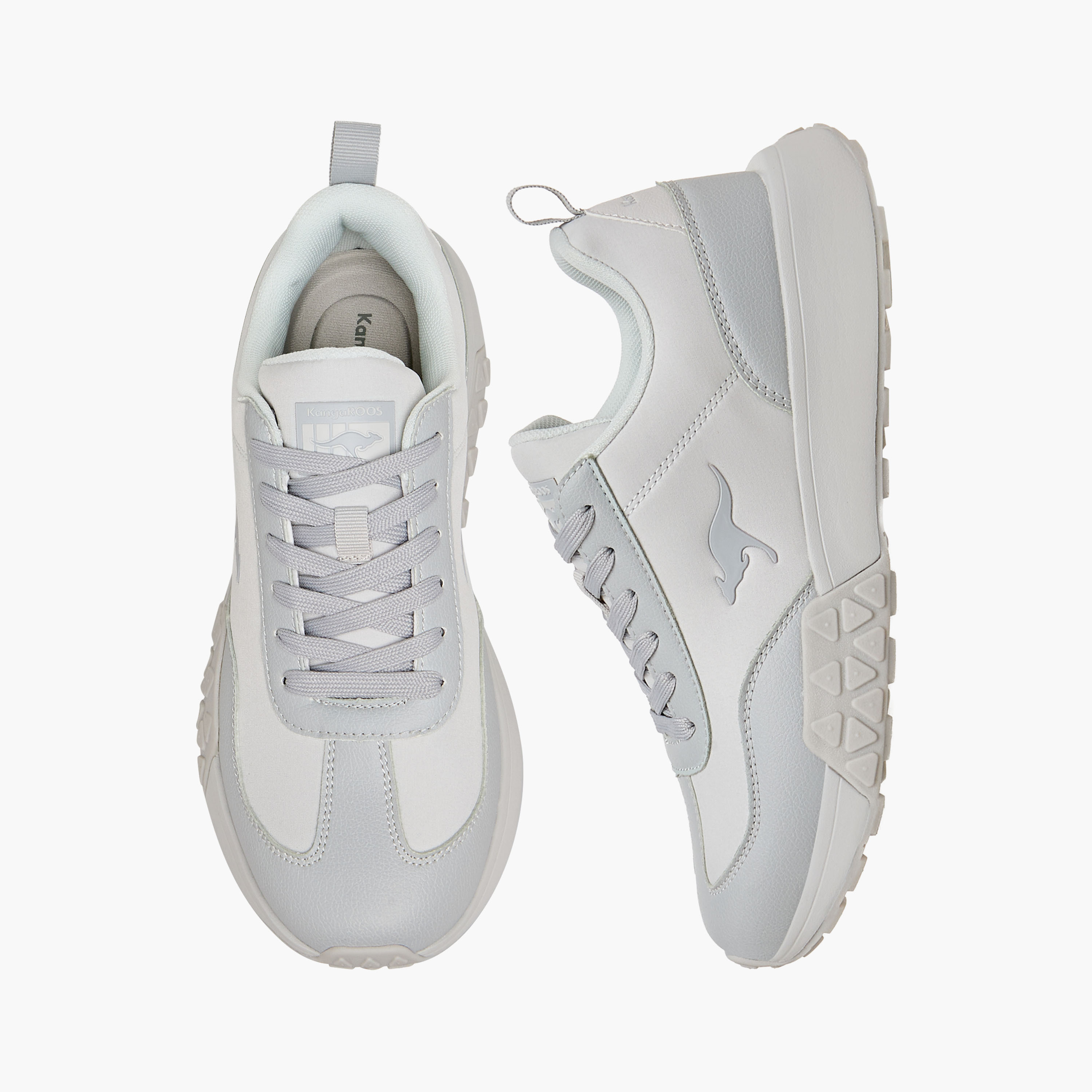KangaROOS Womens Lace-Up Sneakers-women-shoes-sneakers-image-1