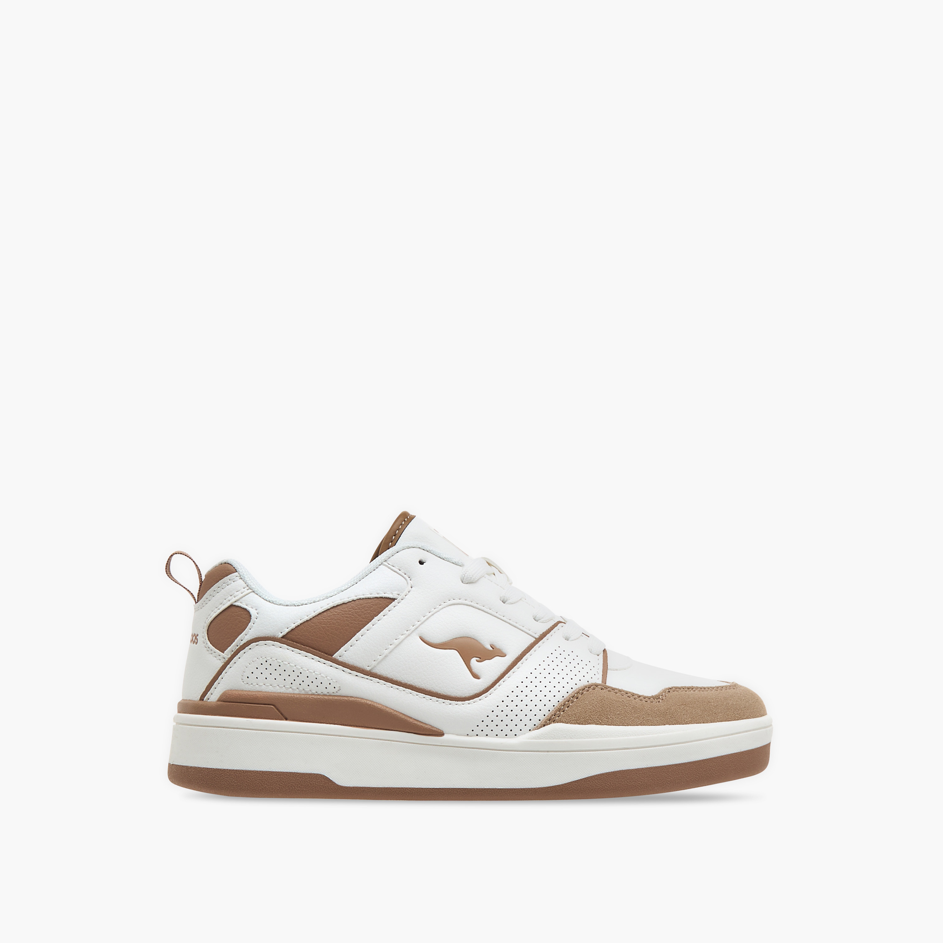 KangaROOS Women's Panelled Lace-Up Sneakers-women-shoes-sneakers-image-3