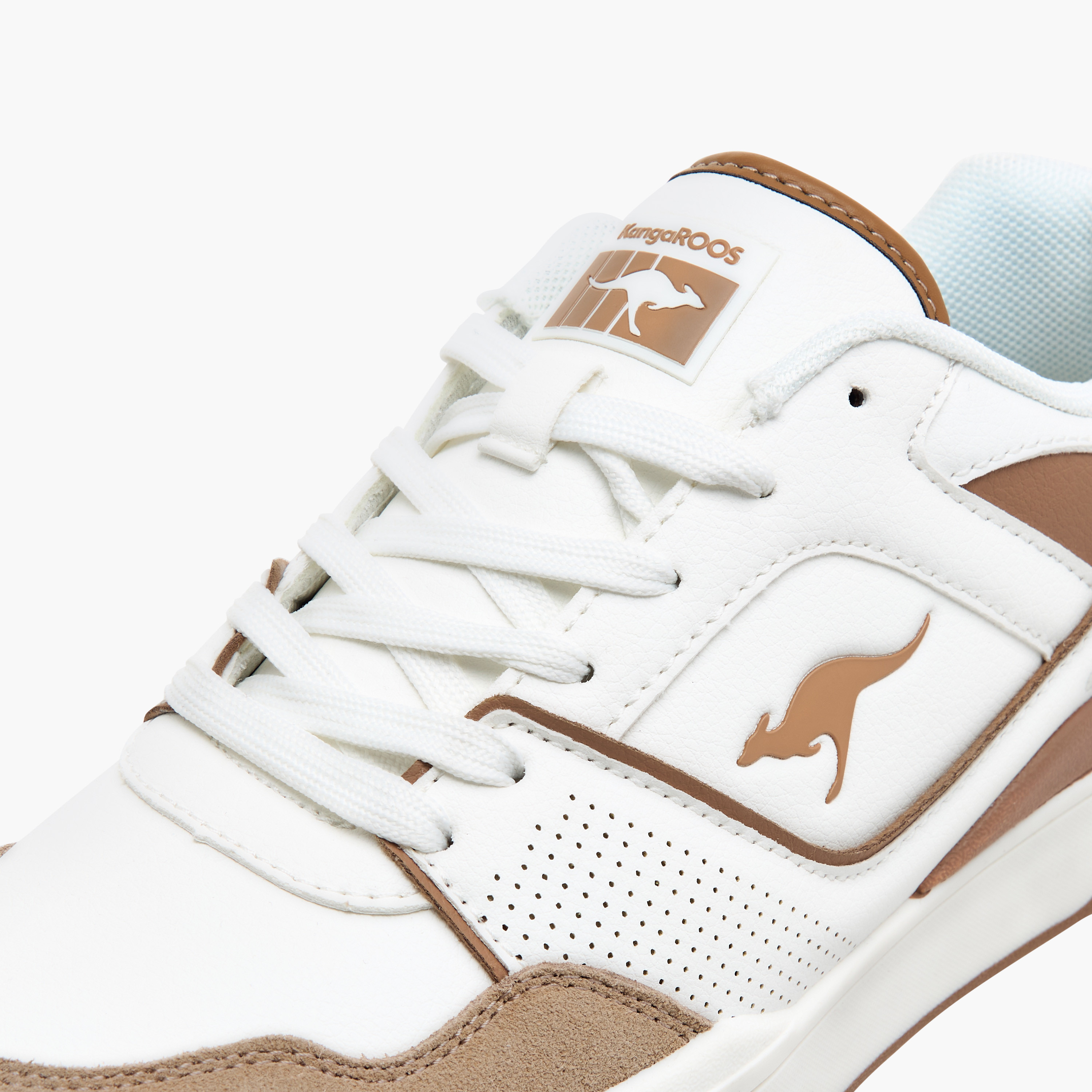 KangaROOS Women's Panelled Lace-Up Sneakers-women-shoes-sneakers-image-4