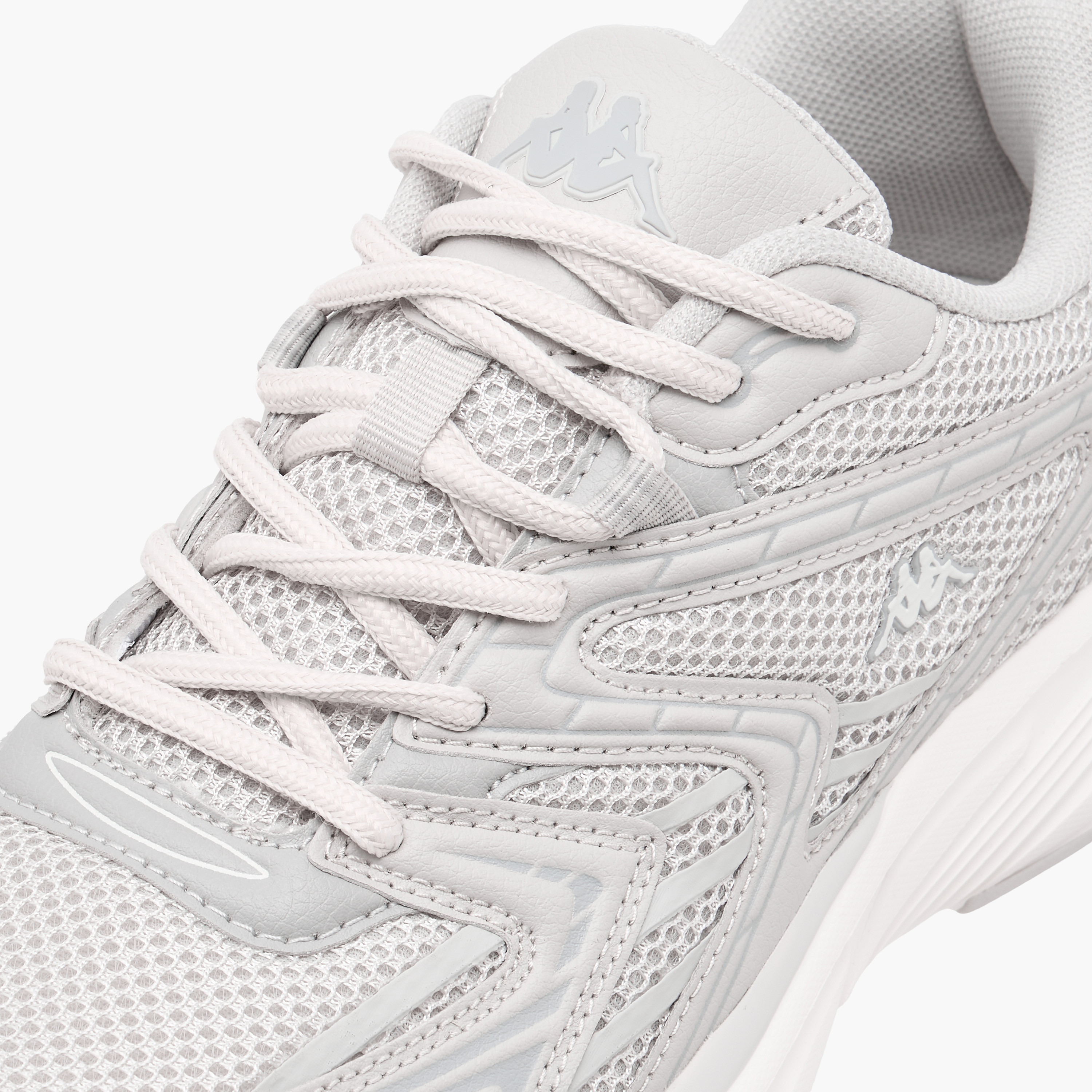 Kappa Women's Textured Sports Shoes with Lace-Up Closure-women-shoes-sports-image-4