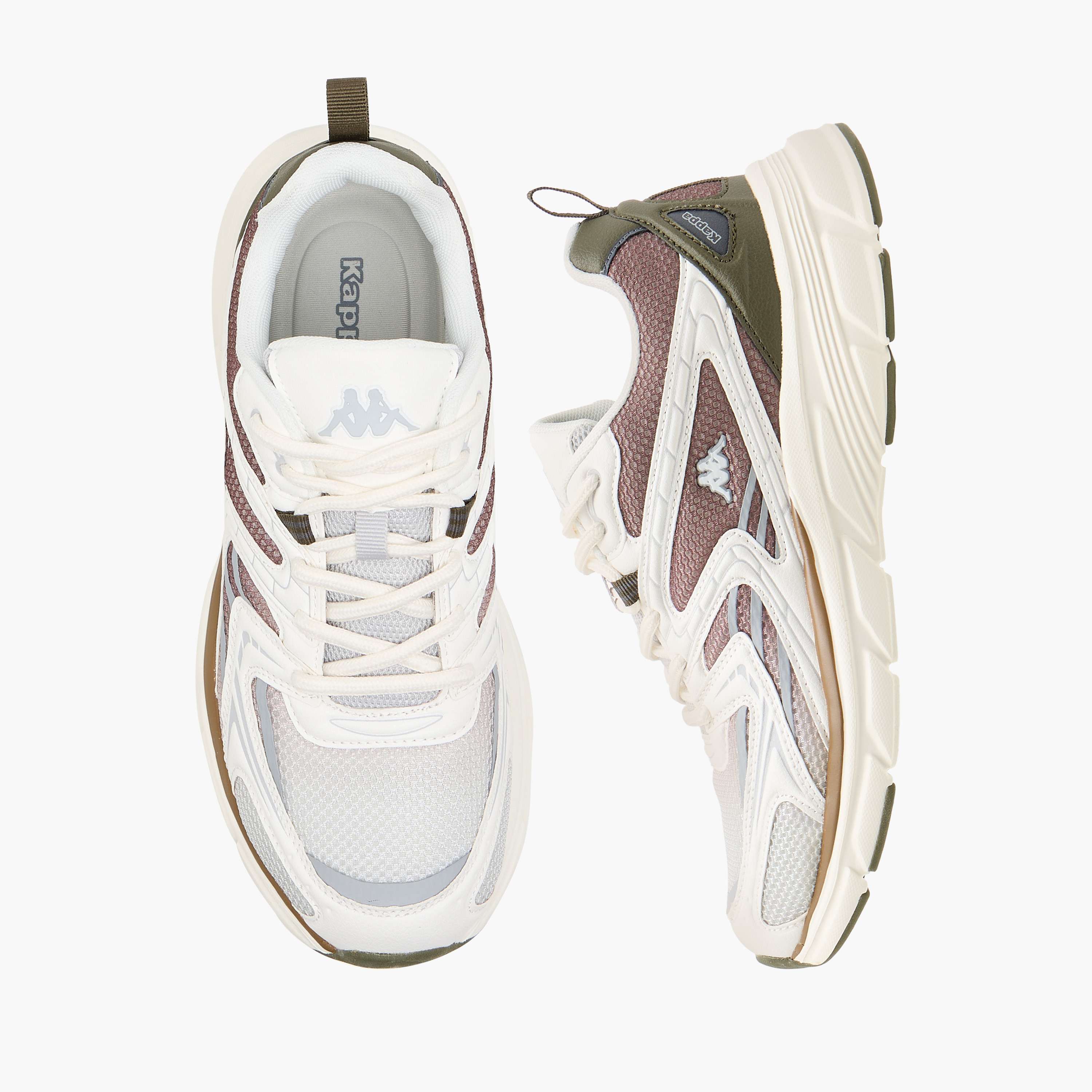 Kappa Women's Panelled Lace-Up Sports Shoes-women-shoes-sports-image-1