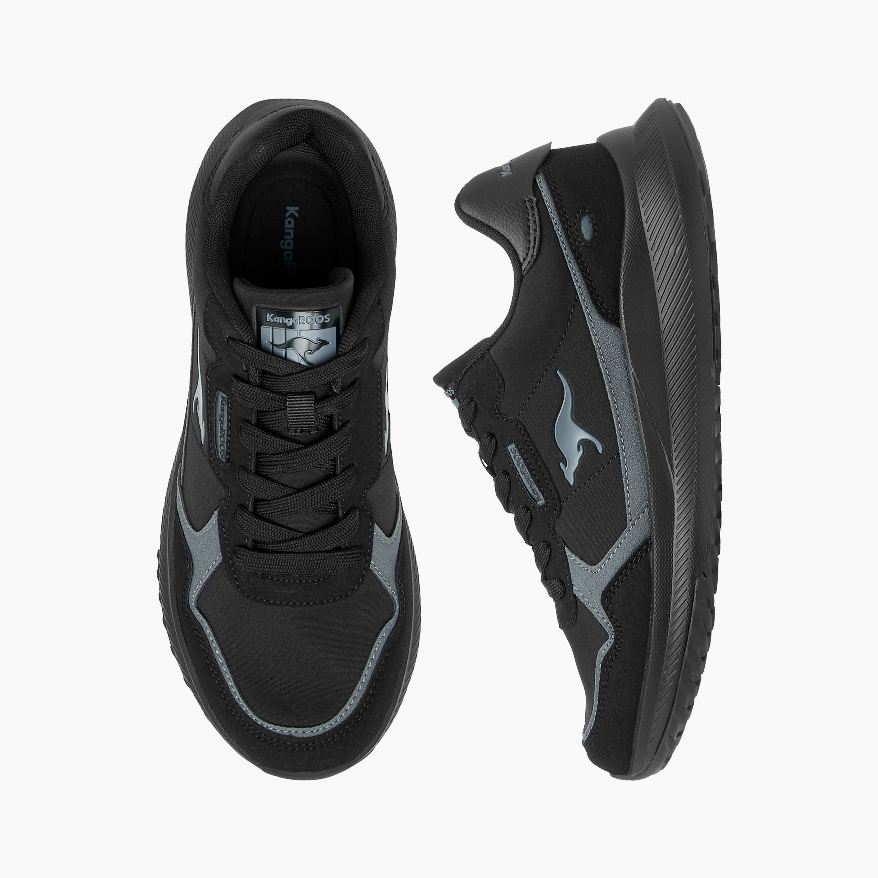 KangaROOS Women's Panelled Lace-Up Sports Shoes-women-shoes-sports-image-6