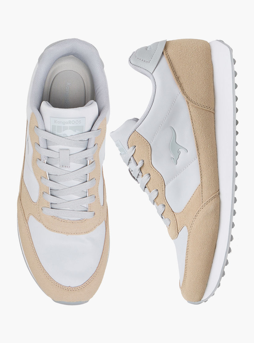حذاء سنيكرز بألواح ورباط للرجال من كانجاروز-men-shoes-sneakers-image-1