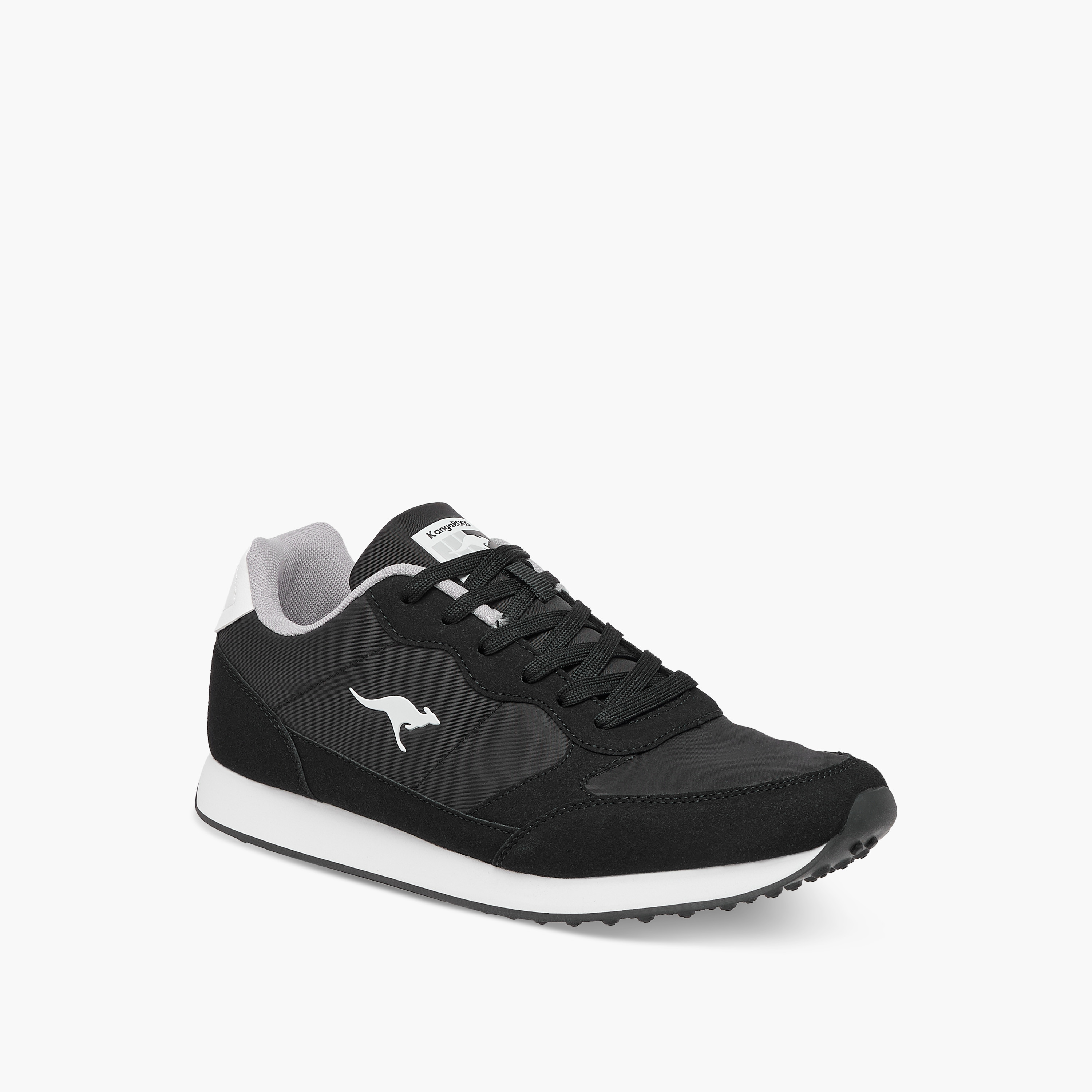 KangaROOS Men's Panelled Lace-Up Sneakers-men-shoes-sports-image-3